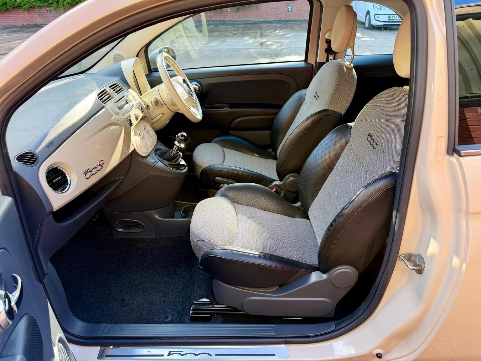 2013 Fiat 500C 1.2 Lounge Euro 5 2dr, exterior view 3