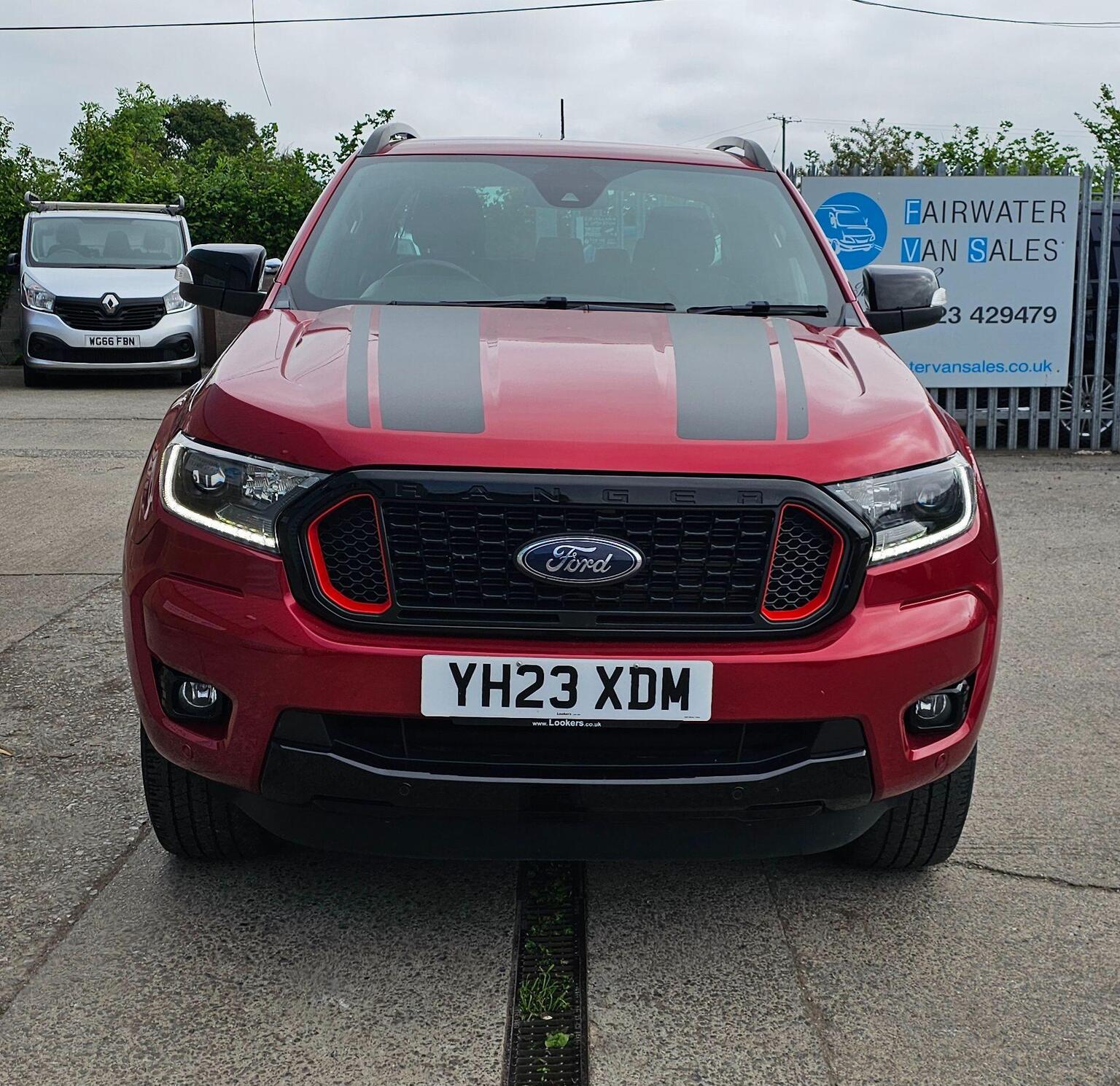 2023 Ford RANGER 2.0 EcoBlue Stormtrak Auto 4WD Euro 6 (s/s) 4dr, exterior view 3
