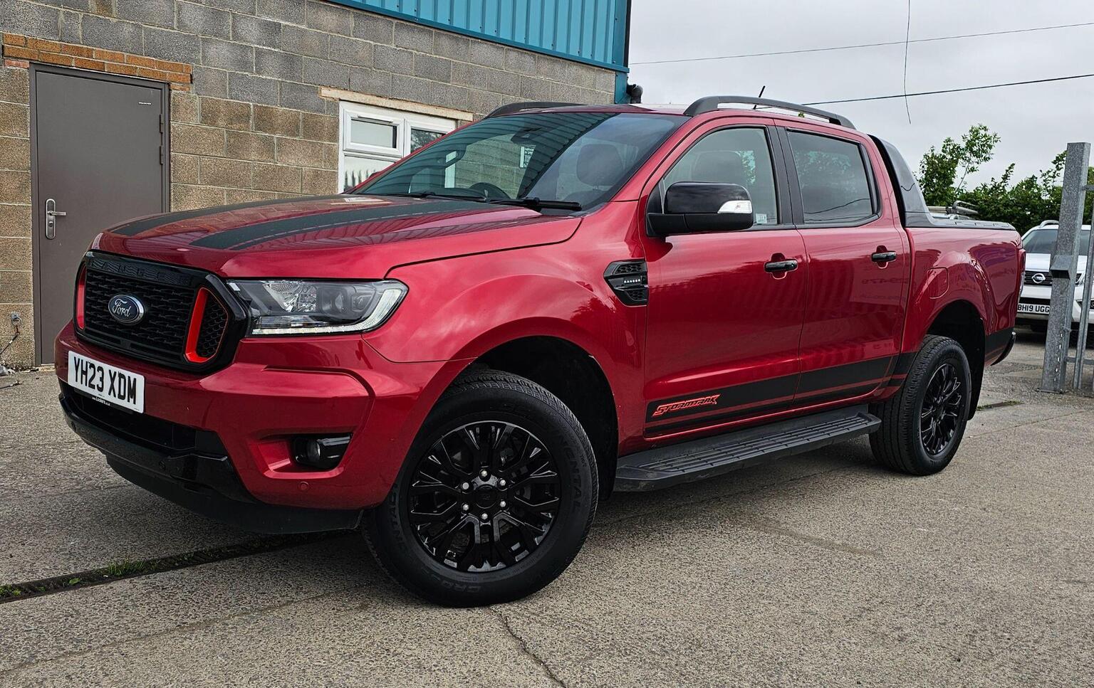 2023 Ford RANGER 2.0 EcoBlue Stormtrak Auto 4WD Euro 6 (s/s) 4dr, exterior view 4
