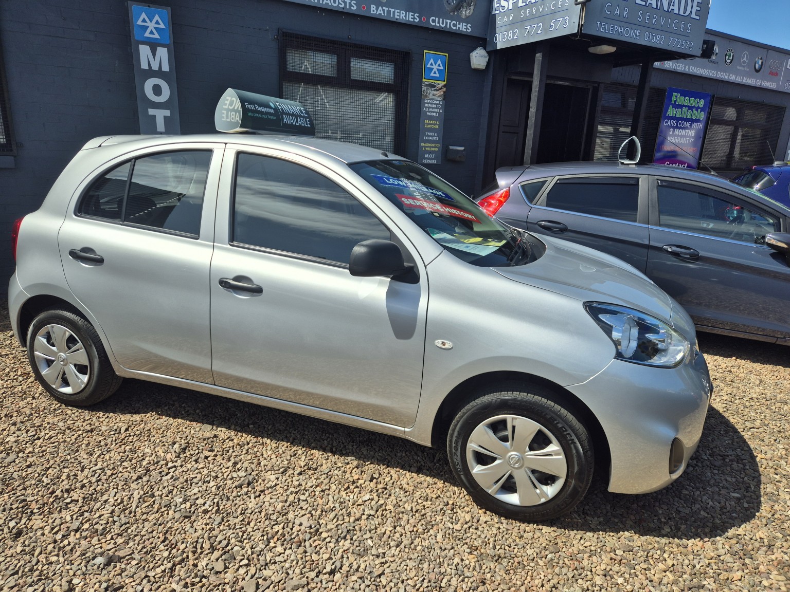 2015 Nissan MICRA 1.2 Visia, exterior view 3