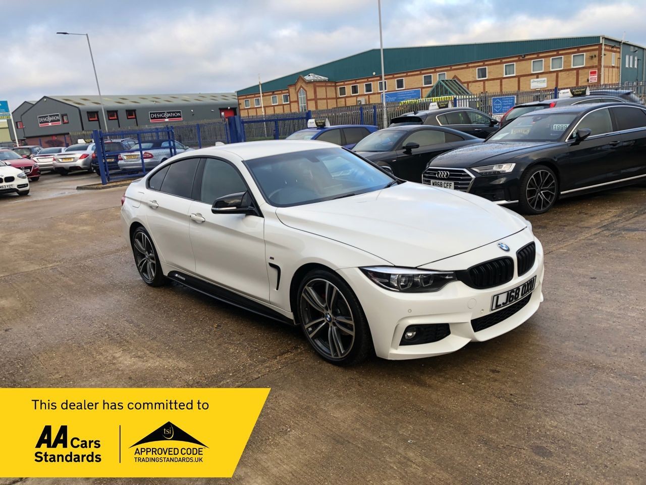 2018 BMW 4 SERIES GRAN COUPE 2.0 420i M Sport Gran Coupe for sale, exterior front view
