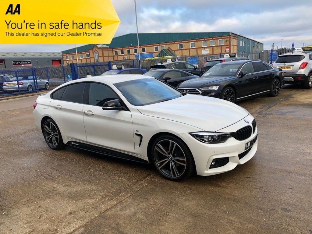 2018 BMW 4 SERIES GRAN COUPE 2.0 420i M Sport Gran Coupe, exterior view 2