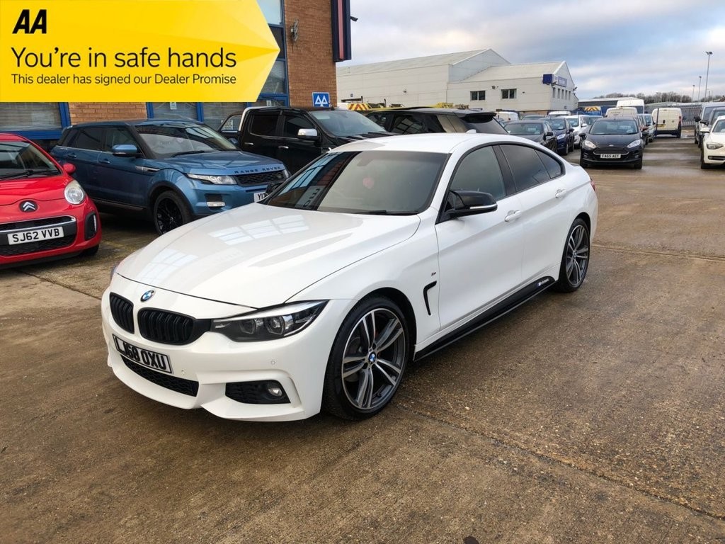 2018 BMW 4 SERIES GRAN COUPE 2.0 420i M Sport Gran Coupe, exterior view 4