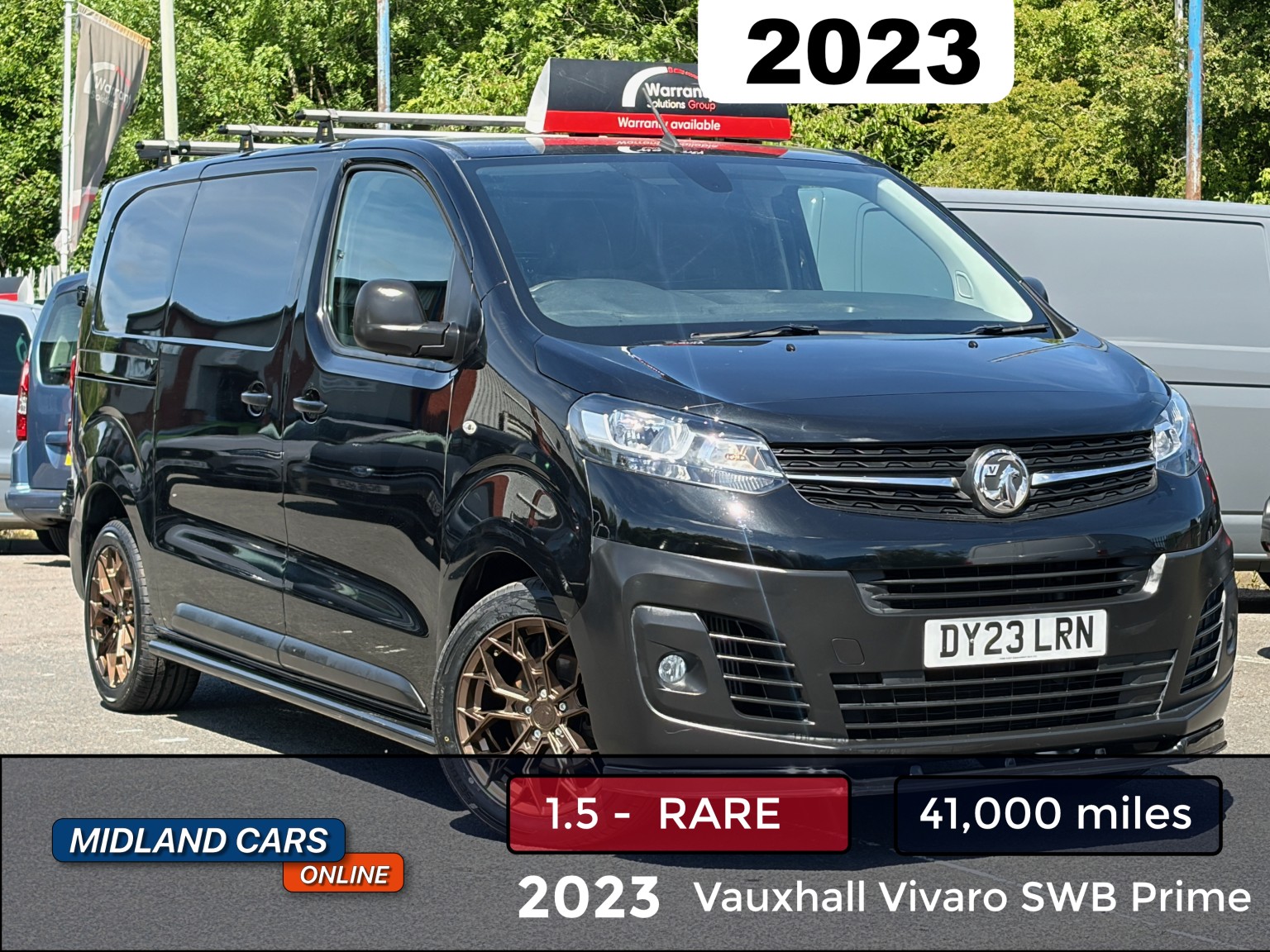 2023 Vauxhall VIVARO 1.5 VIVARO Prime 1.5D 100 M6 S/S L1H1 2900 Panel Van for sale, exterior front view