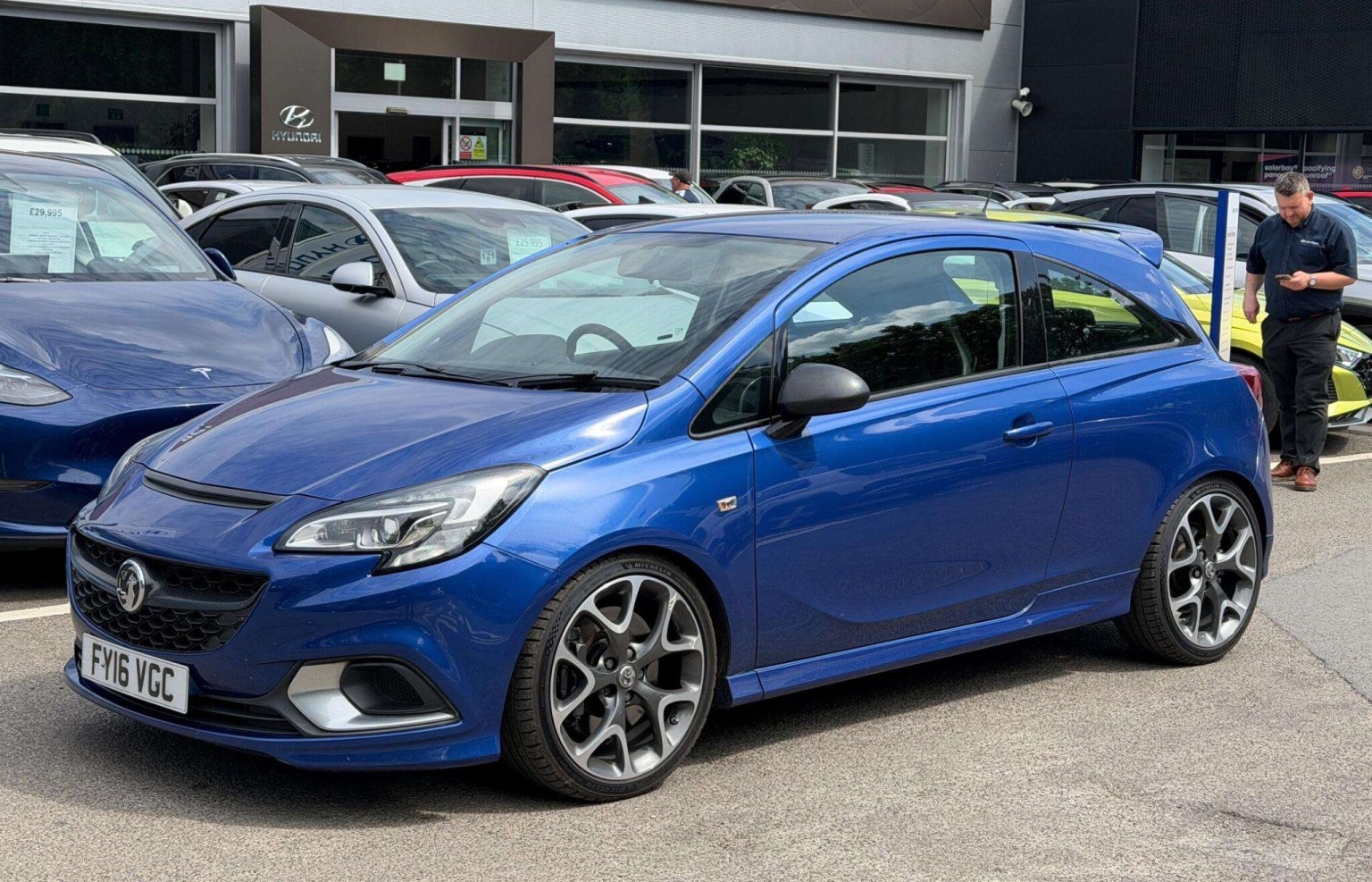 2016 Vauxhall CORSA 1.6 i Turbo VXR for sale, exterior front view
