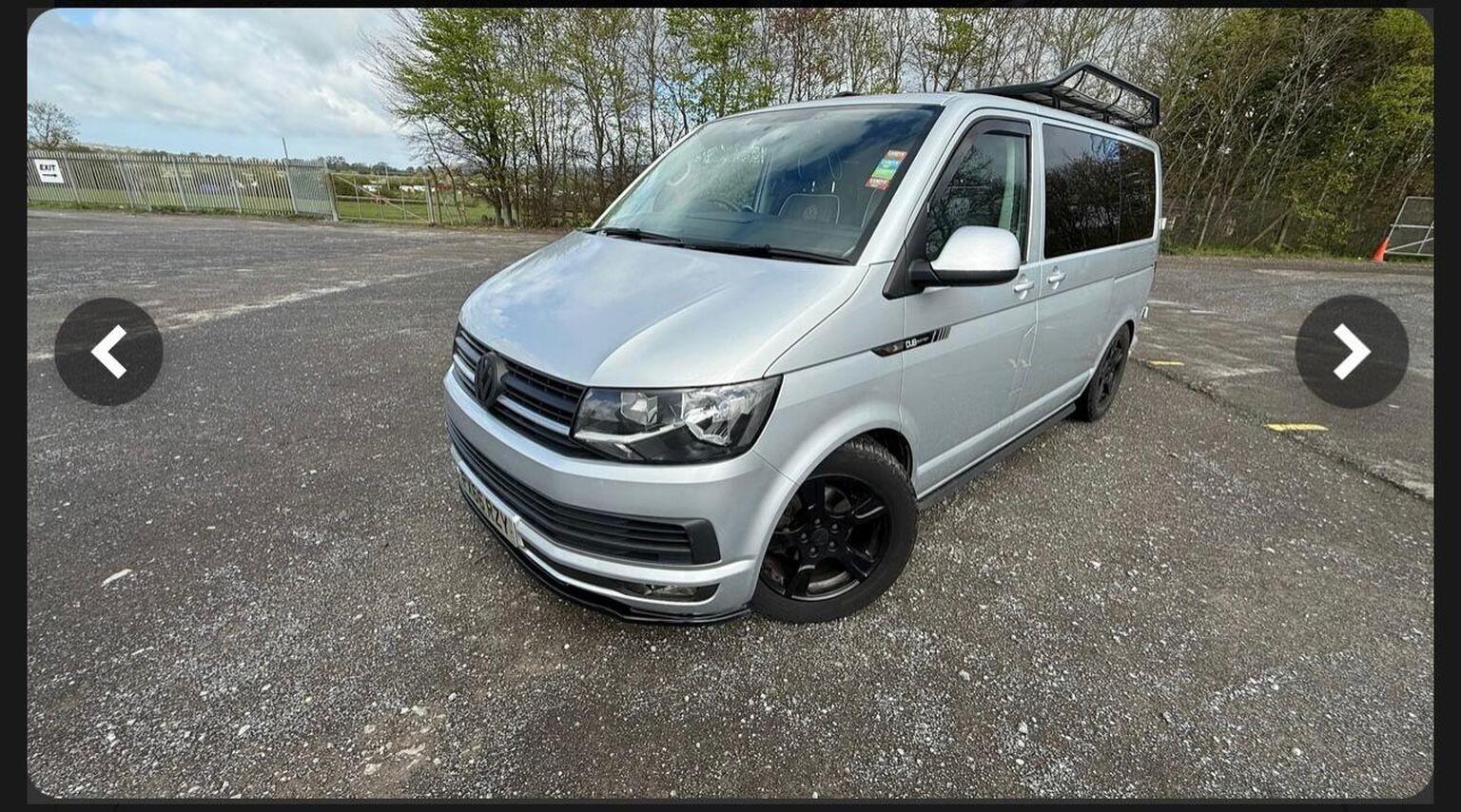 2016 Volkswagen TRANSPORTER, exterior view 2