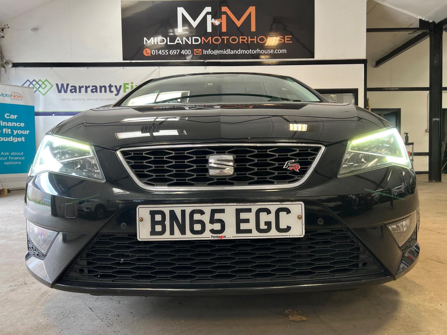2015 SEAT LEON 2.0 TDI FR Euro 6 (s/s) 5dr, exterior view 4