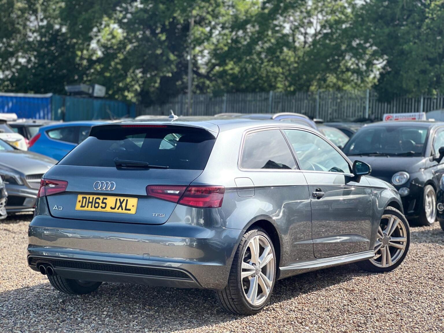 2016 Audi A3 1.4 TFSI CoD S line Euro 6 (s/s) 3dr, exterior view 3