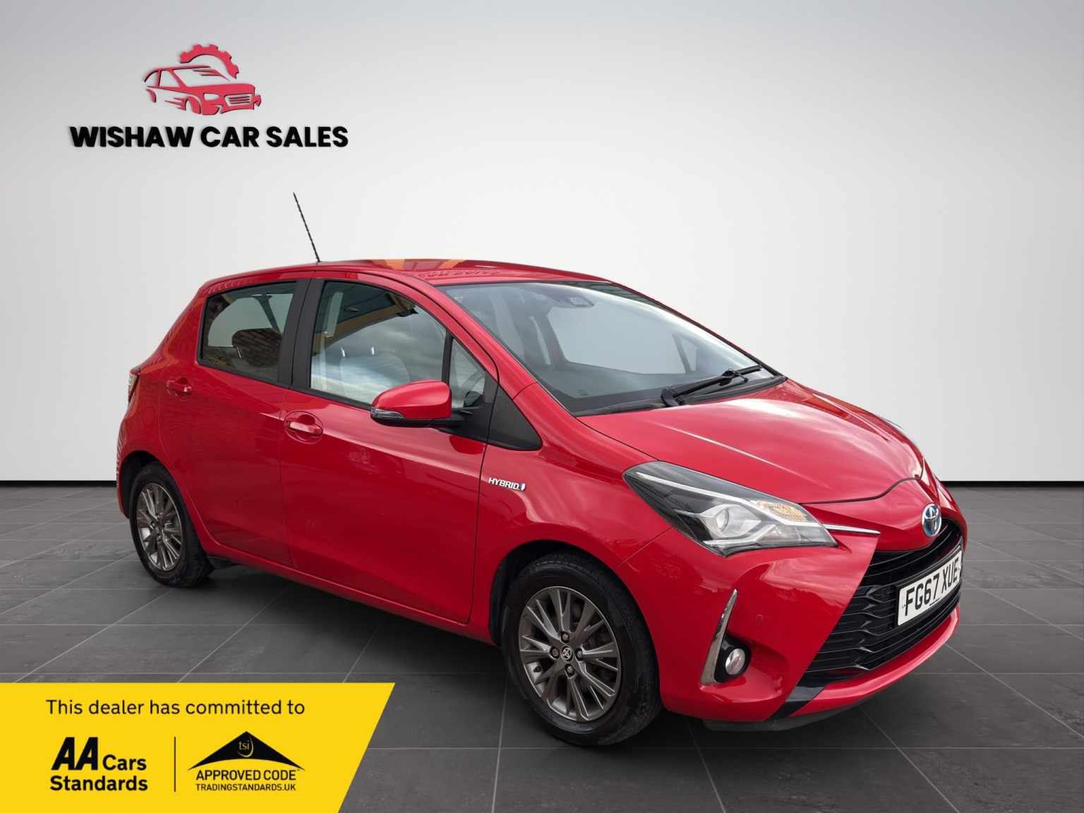 2017 Toyota YARIS 1.5 VVT-h Icon Tech for sale, exterior front view