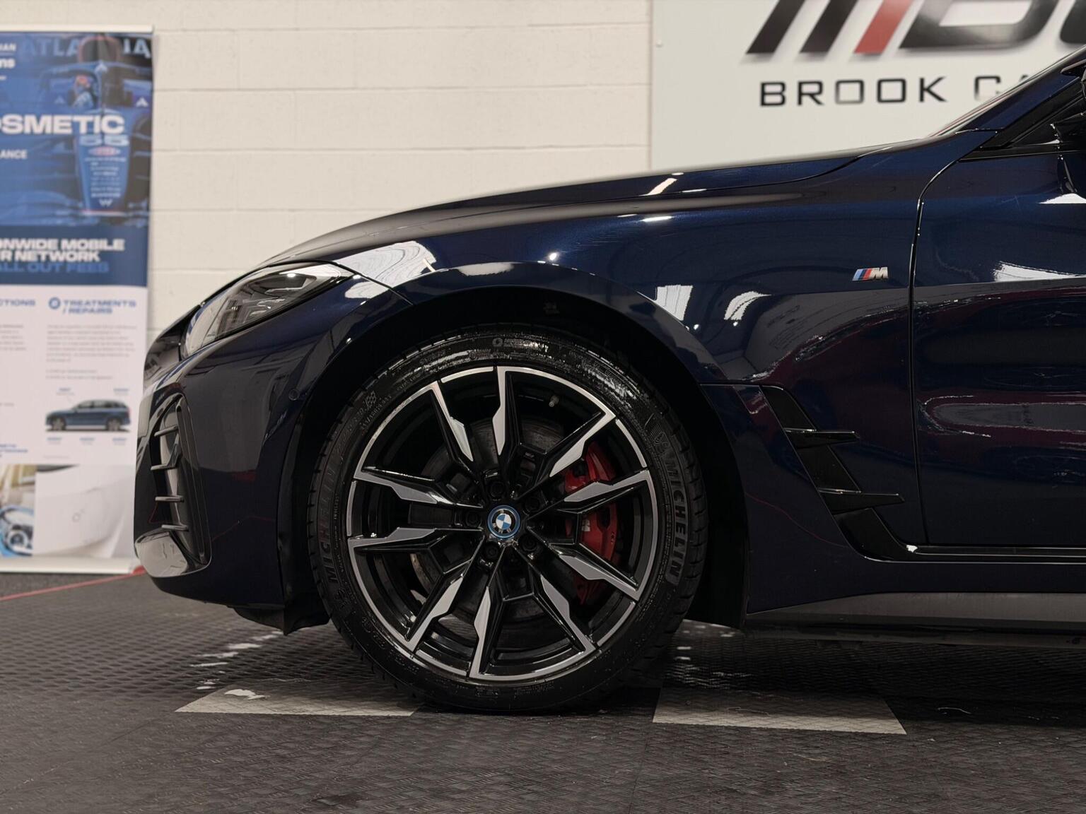 2022 BMW I4 M50 83.9kWh Gran Coupe Auto 4WD 5dr, exterior view 4