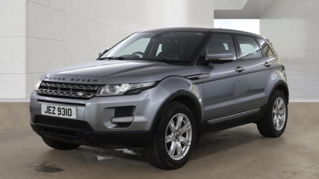 2013 Land Rover RANGE ROVER EVOQUE 2.2 SD4 Pure Diesel 4WD Grey 5dr LEATHER+SATNAV+9 STAMPS for sale, exterior front view
