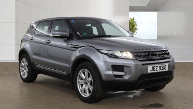 2013 Land Rover RANGE ROVER EVOQUE 2.2 SD4 Pure Diesel 4WD Grey 5dr LEATHER+SATNAV+9 STAMPS, exterior view 3