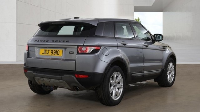2013 Land Rover RANGE ROVER EVOQUE 2.2 SD4 Pure Diesel 4WD Grey 5dr LEATHER+SATNAV+9 STAMPS, exterior view 4