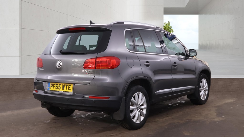 2016 Volkswagen TIGUAN 2.0 TDI BlueMotion Tech Match,Cream LTH,Pan Roof,Heated seats,sat nav,FSH, exterior view 4