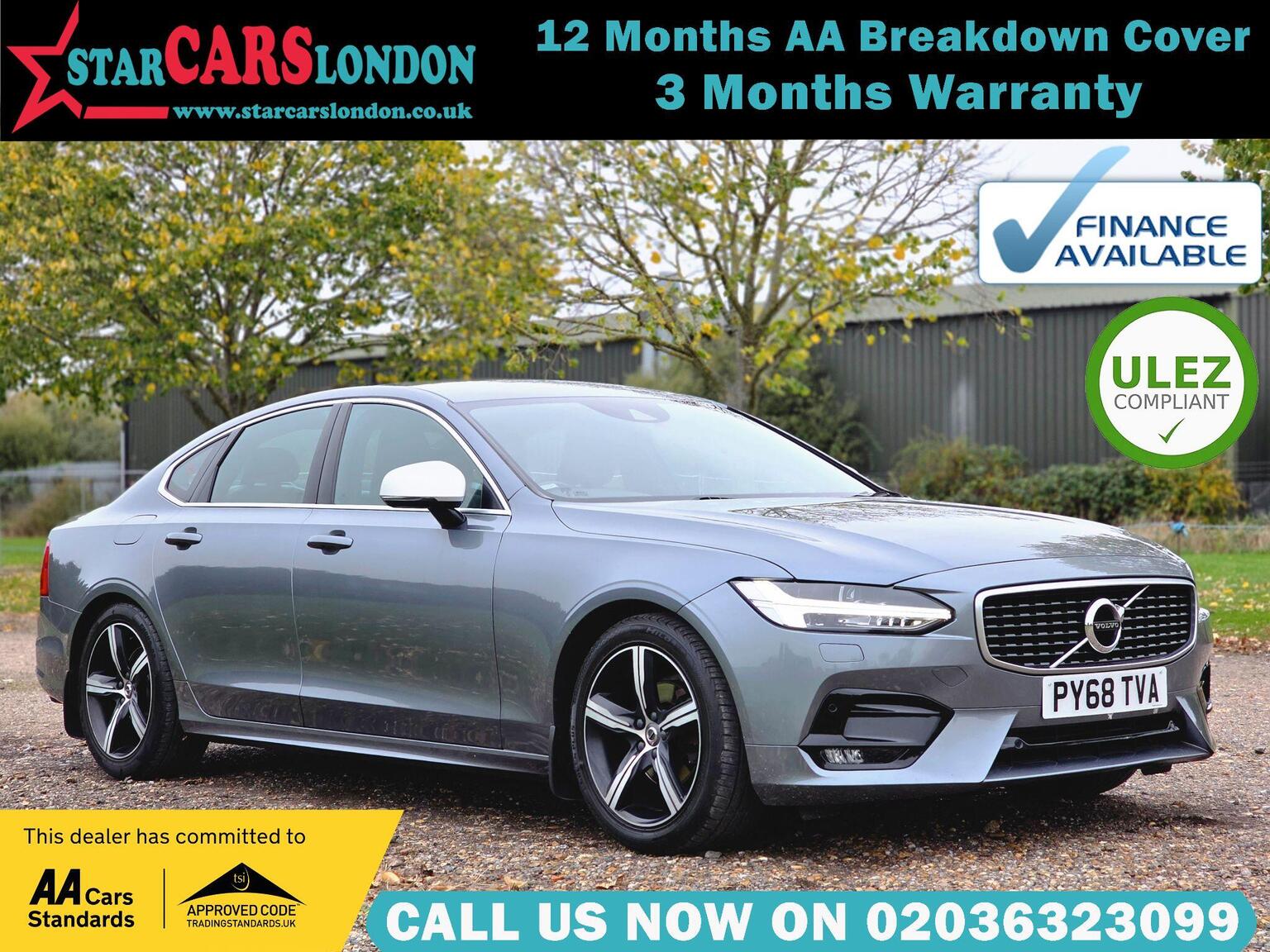 2019 VOLVO S90 2.0 D4 R-Design Auto Euro 6 (s/s) 4dr