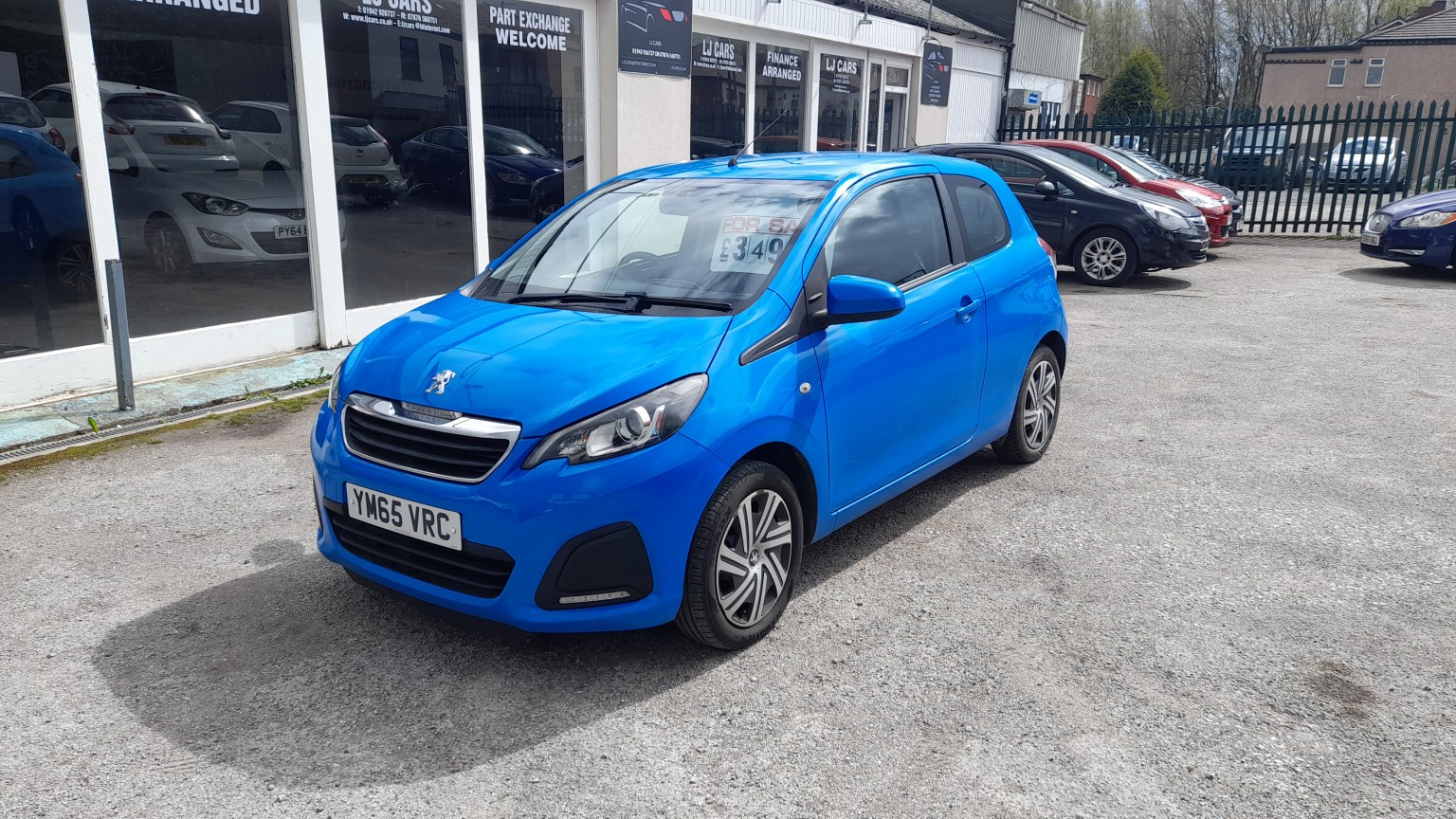 2016 Peugeot 108 1.0 Active for sale, exterior front view