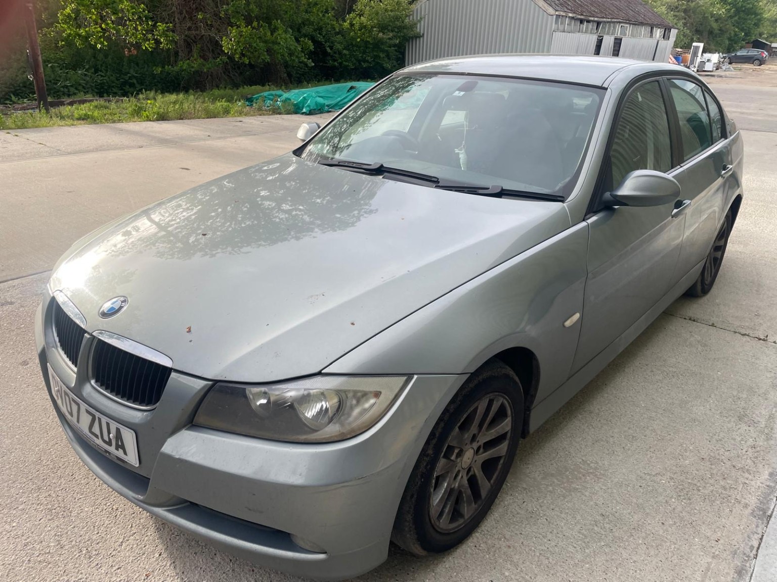 2007 BMW 3 SERIES 2.0 320d SE Saloon, exterior view 4