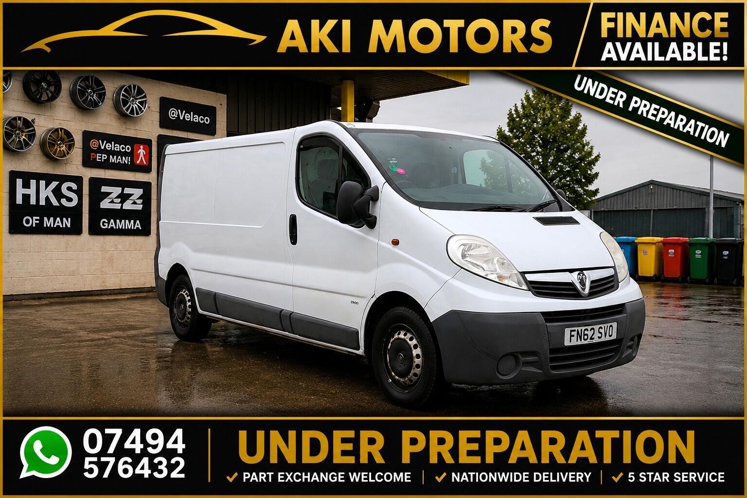 2012 Vauxhall VIVARO 2.0 CDTi FWD L3 4dr for sale, exterior front view