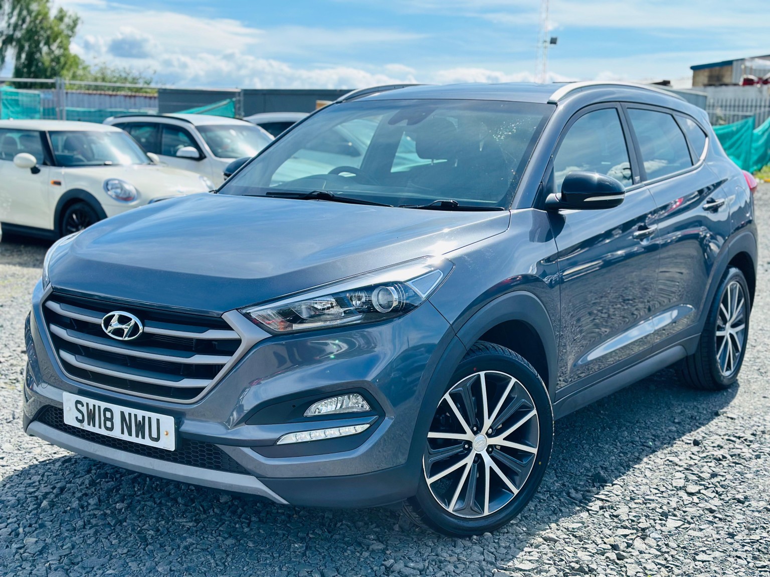 2018 Hyundai TUCSON 1.7 TUCSON GO! SE 1.7 CRDI 116PS, exterior view 3