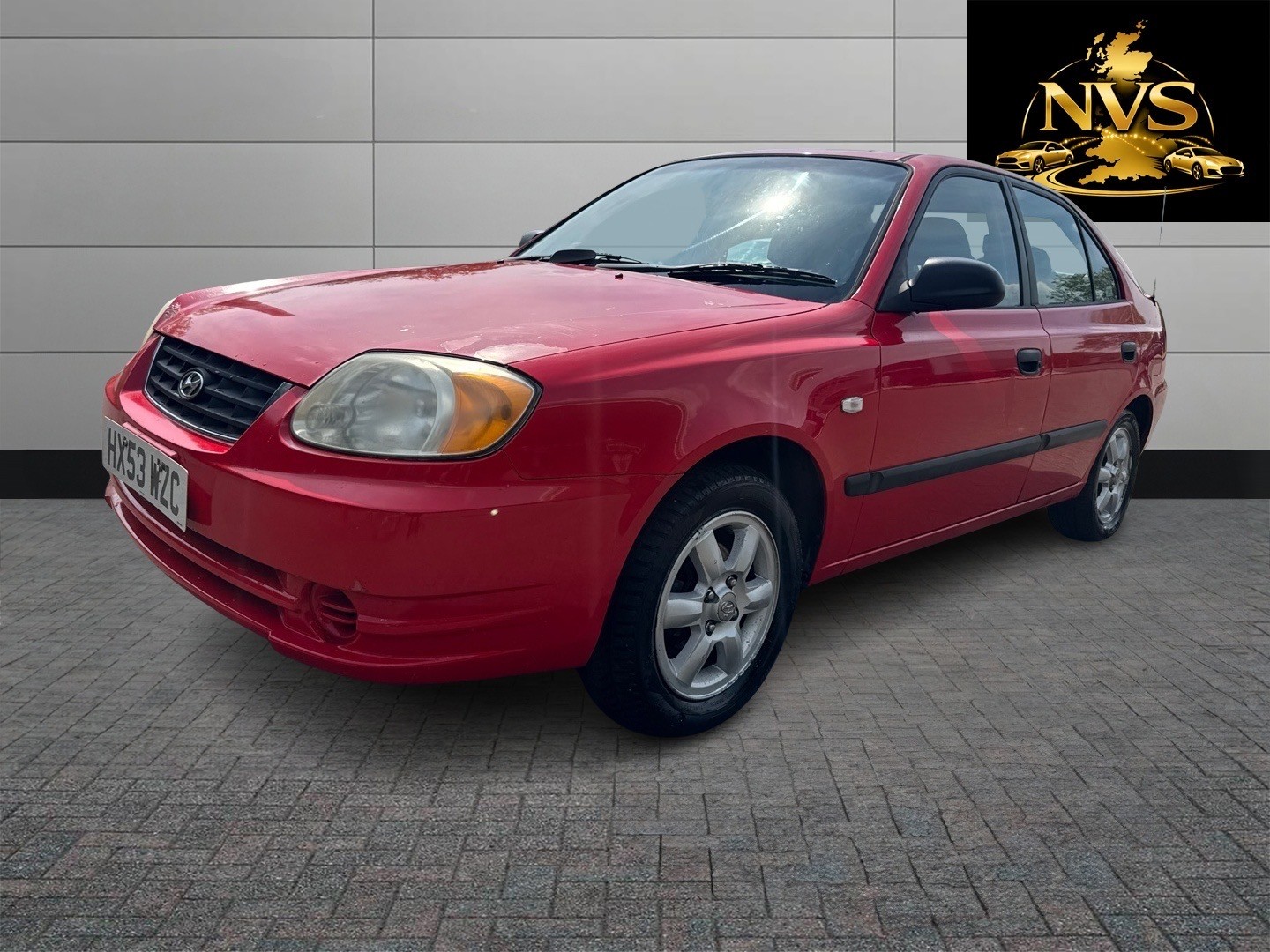 2004 Hyundai ACCENT 1.3 GSi, exterior view 3