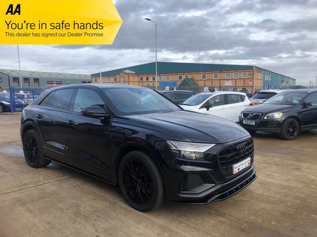 2020 Audi Q8 3.0 TDI V6 50 Edition 1, exterior view 2