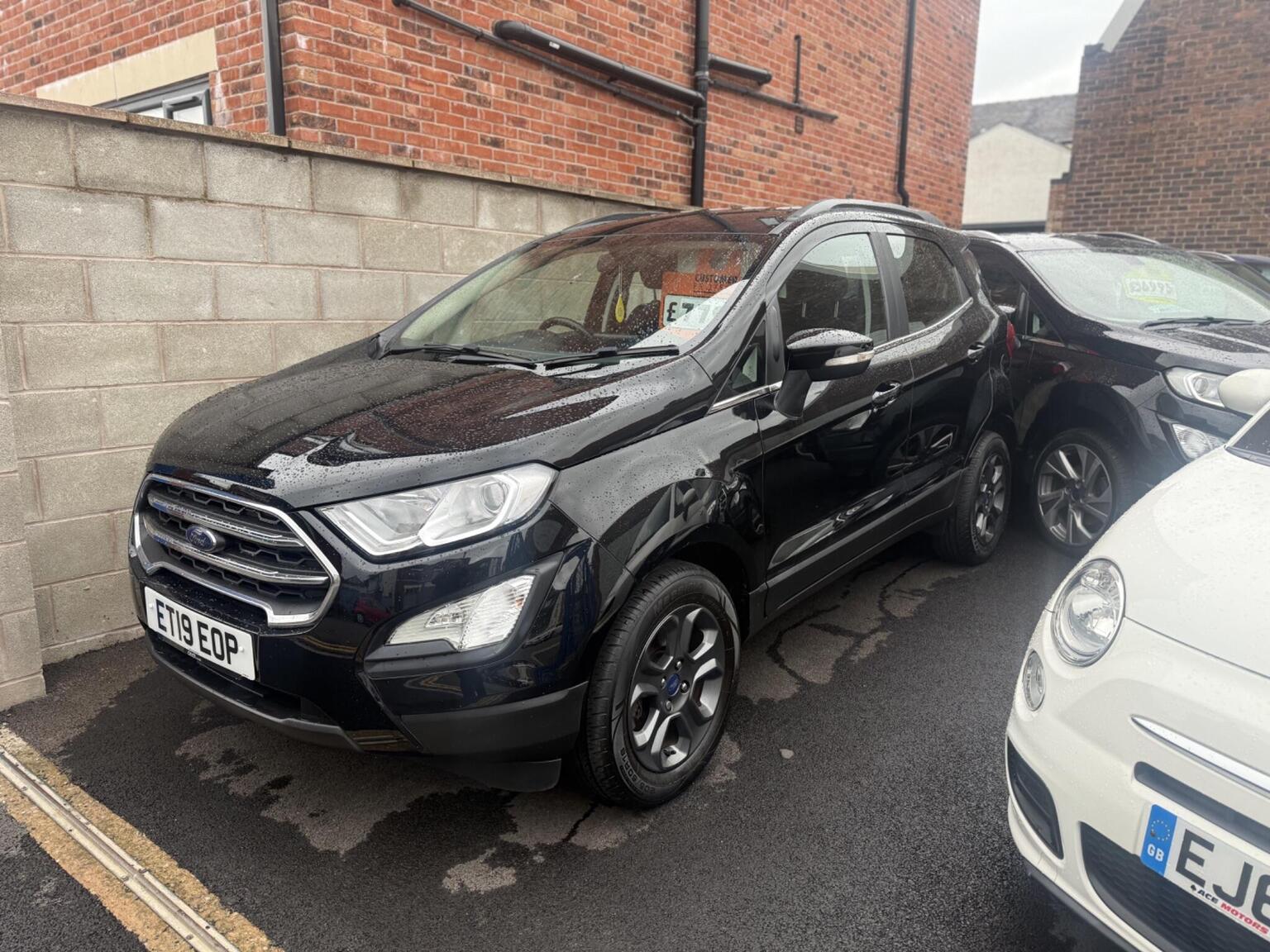 2019 Ford ECOSPORT 1.0T EcoBoost Zetec Euro 6 (s/s) 5dr, exterior view 2