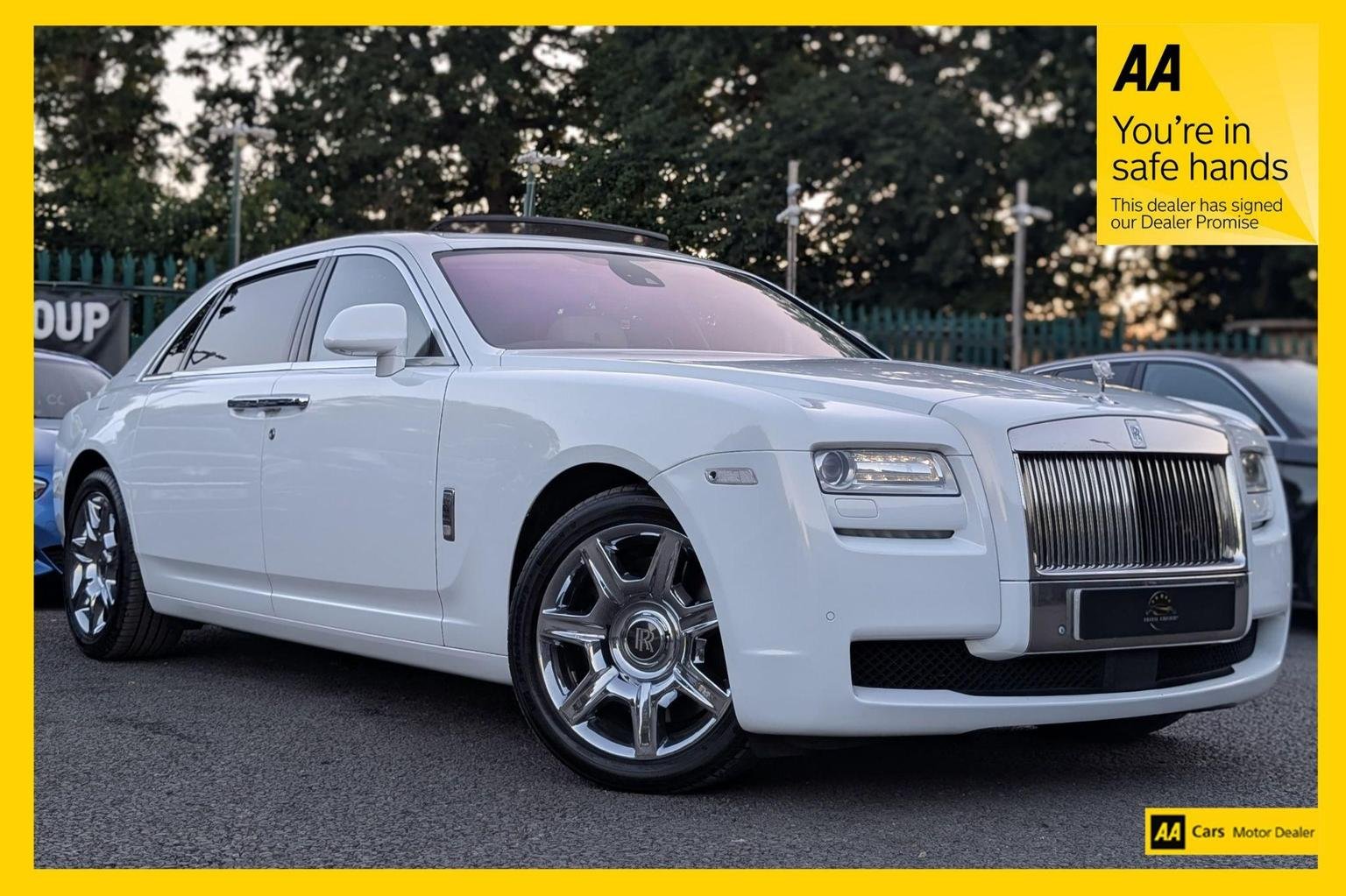 2012 ROLLS-ROYCE GHOST 6.6 V12 Auto Euro 5 4dr