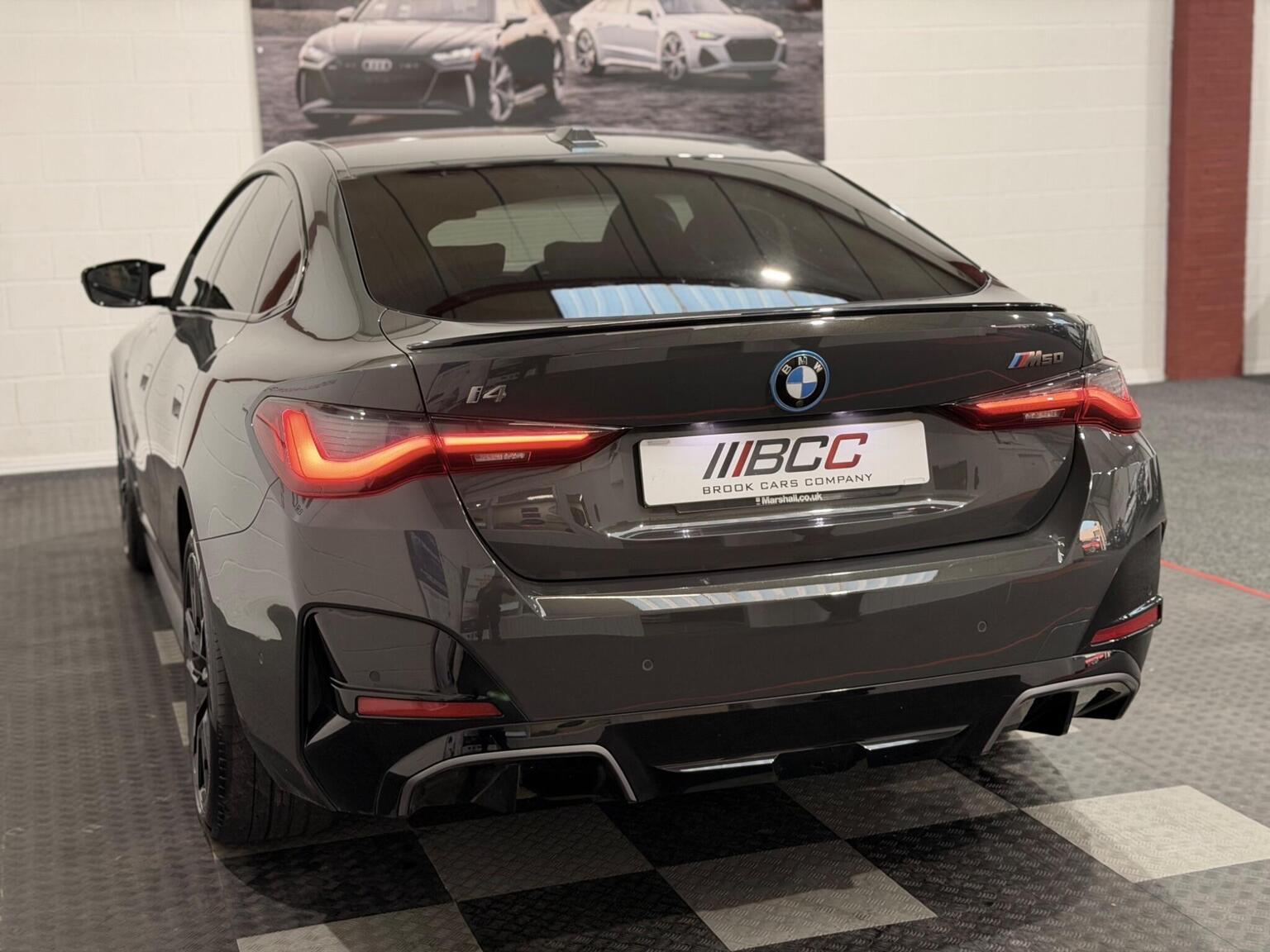 2023 BMW I4 M50 83.9kWh Gran Coupe Auto 4WD 5dr, exterior view 3
