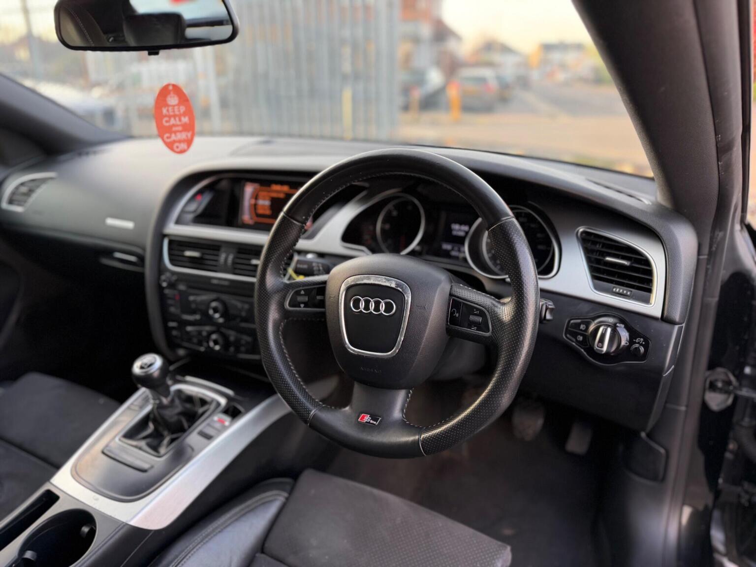 2010 Audi A5 2.0 TDI S line Sportback Euro 5 (s/s) 5dr, exterior view 2