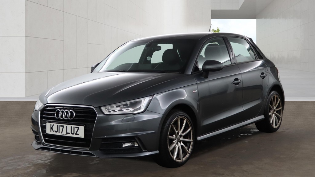 2017 Audi A1 1.6 TDI S line, exterior view 2