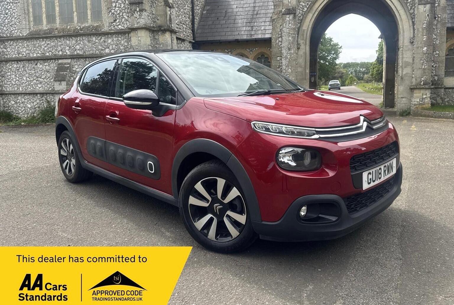 2018 CITROEN C3 1.2 PureTech Flair Euro 6 (s/s) 5dr