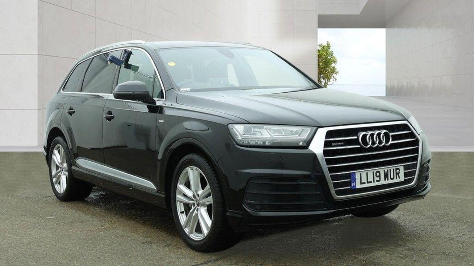 2019 Audi Q7 3.0 TDI V6 S line Tiptronic quattro Euro 6 (s/s) 5dr for sale, exterior front view