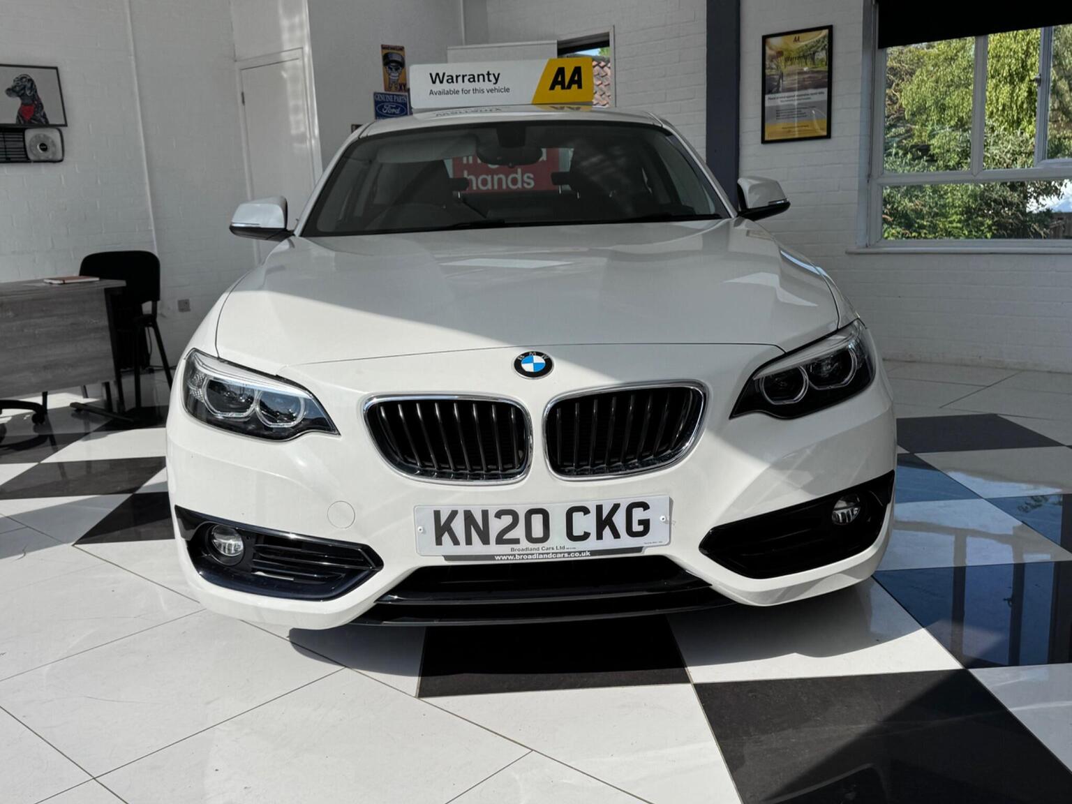 2019 BMW 2 SERIES 2.0 218d Sport Euro 6 (s/s) 2dr, exterior view 2