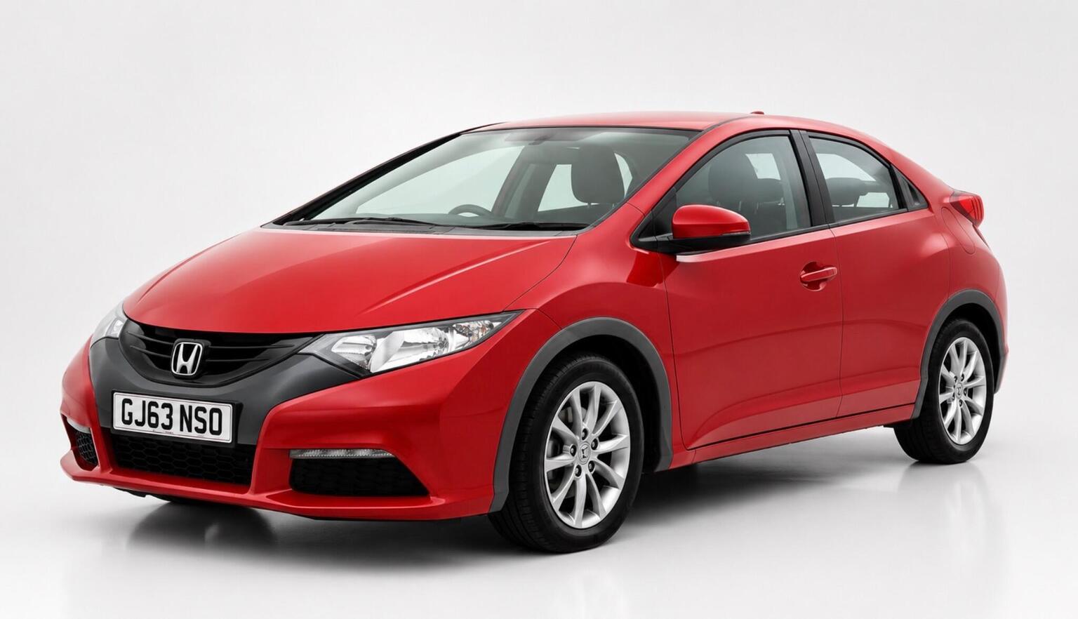 2013 Honda CIVIC 1.4 i-VTEC SE Euro 5 (s/s) 5dr, exterior view 2