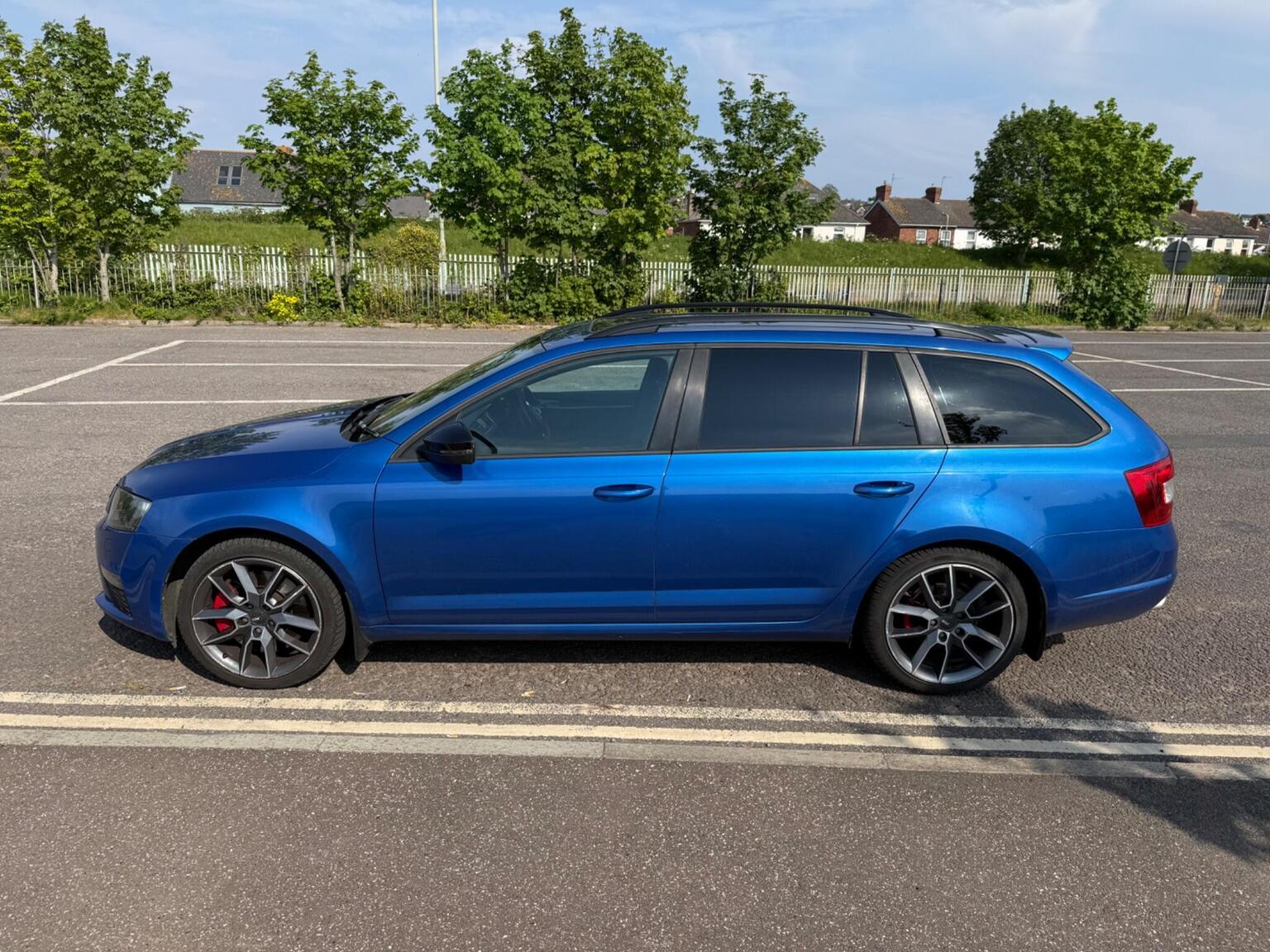 2015 Skoda OCTAVIA 2.0 TDI vRS DSG Euro 5 (s/s) 5dr, exterior view 4