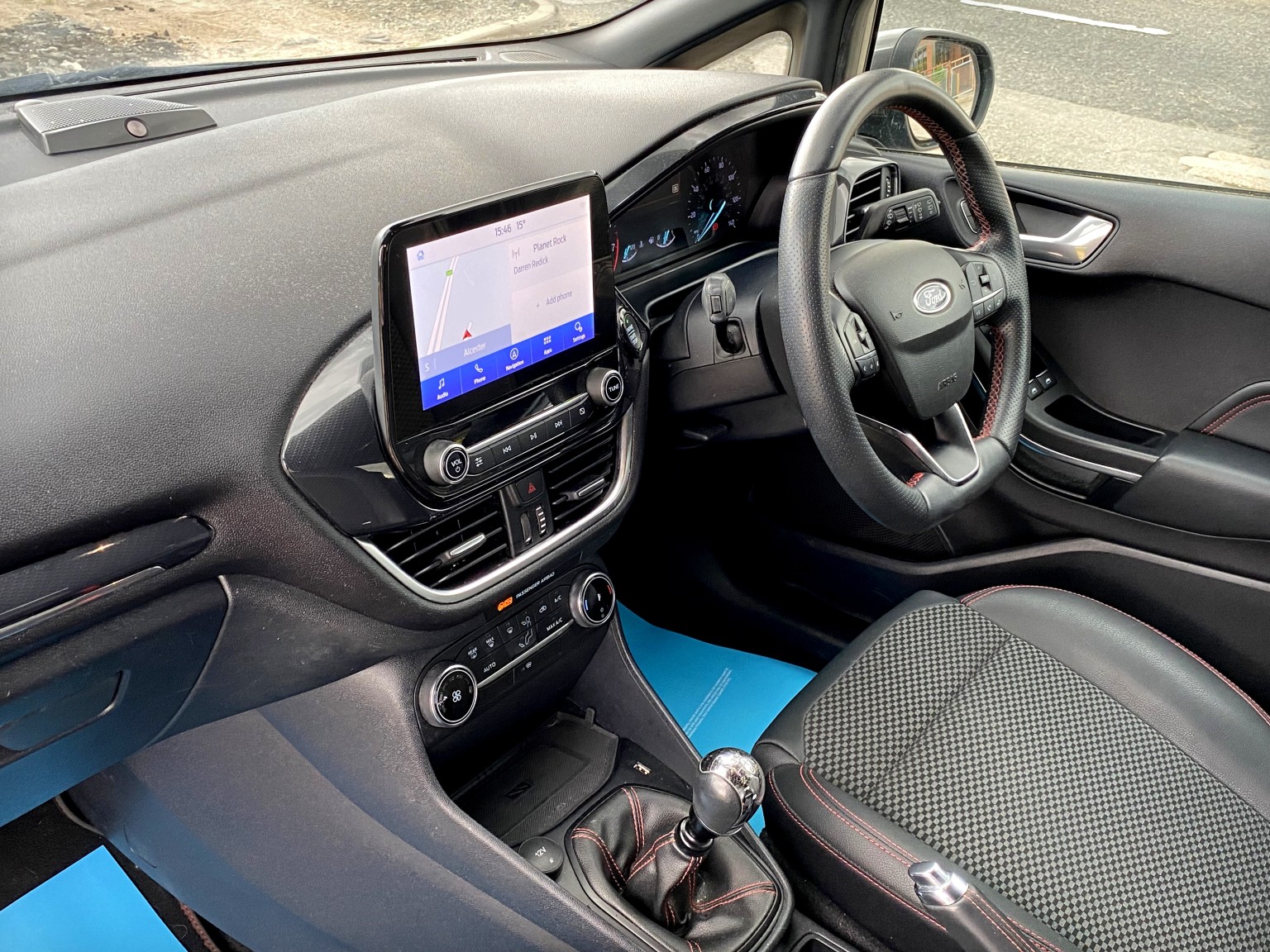 2021 Ford FIESTA ST-Line X Edition 5-Door 1.0 EcoBoost MHEV 125 - 32,700 miles. SYNC 3 Sat Nav, B&O, 18" Alloys. Grey, exterior view 3