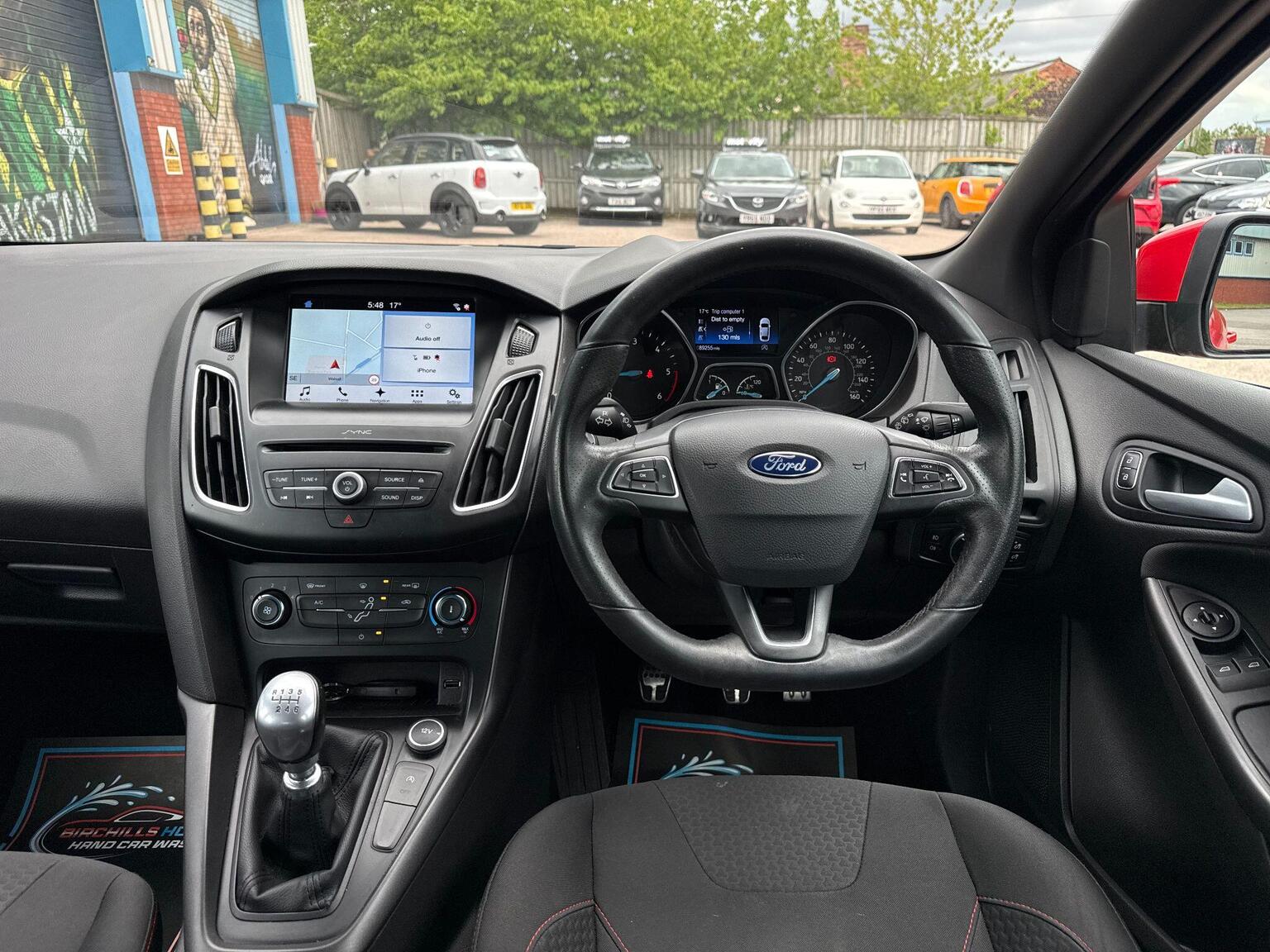 2016 Ford FOCUS 1.5 TDCi ST-Line Euro 6 (s/s) 5dr, exterior view 3