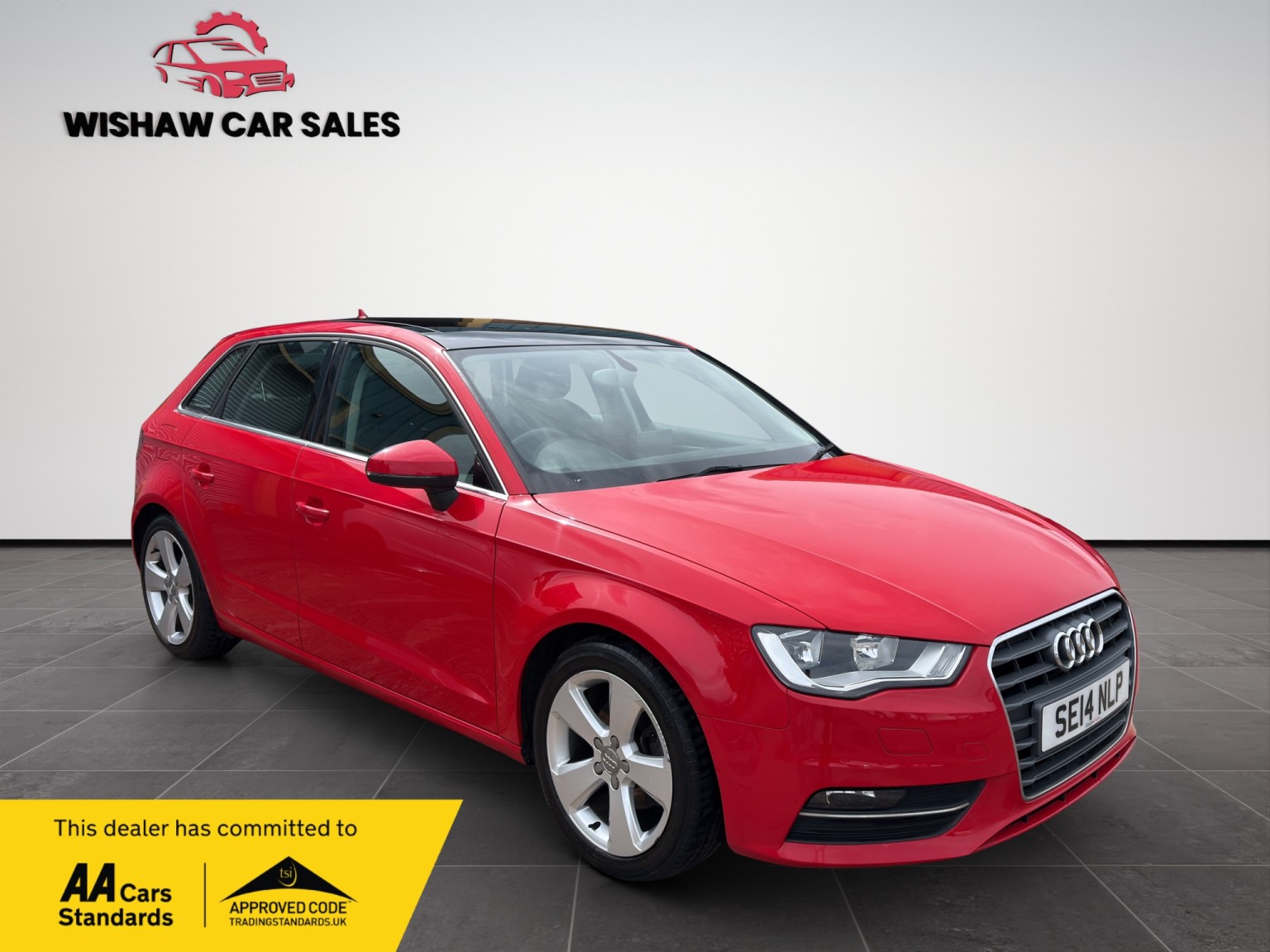 2014 Audi A3 1.4 TFSI Sport for sale, exterior front view