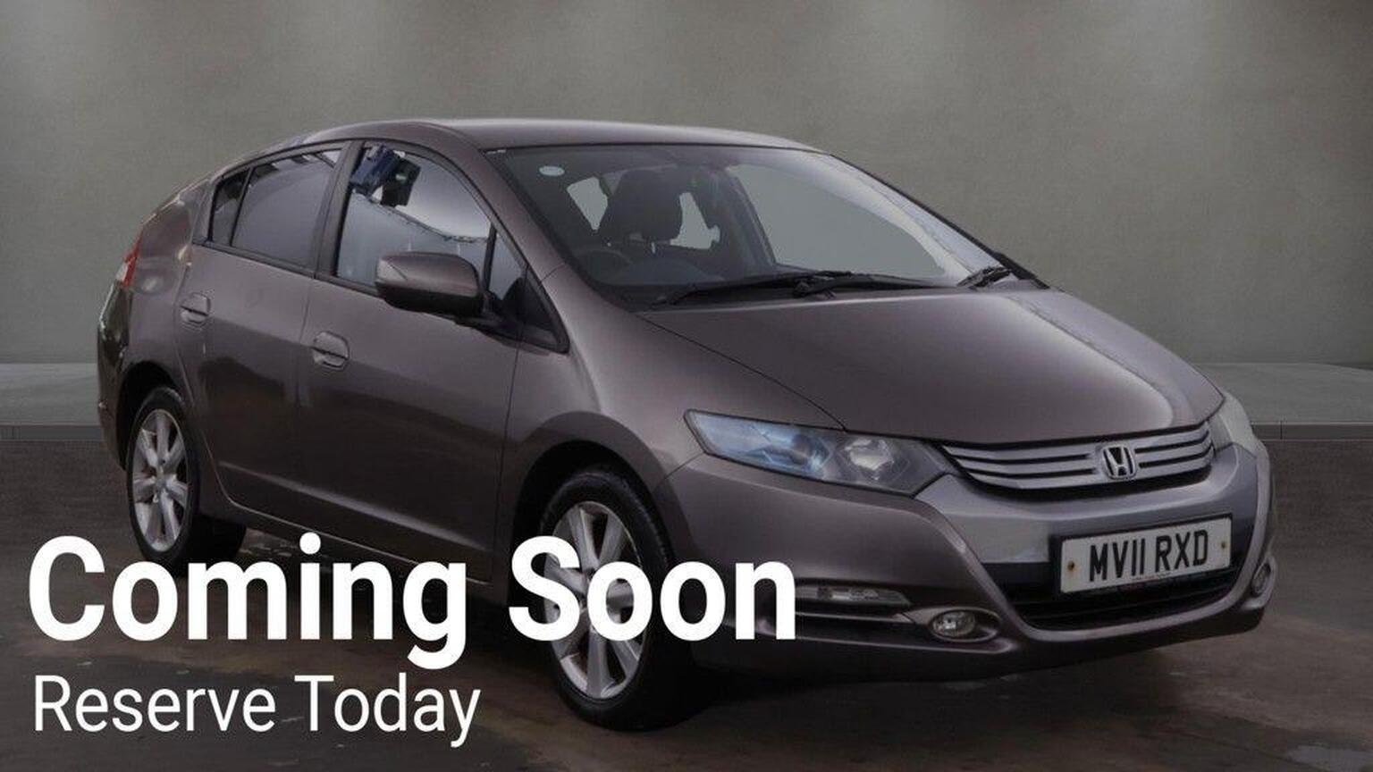 2011 Honda INSIGHT 1.3h IMA ES CVT Euro 5 5dr for sale, exterior front view