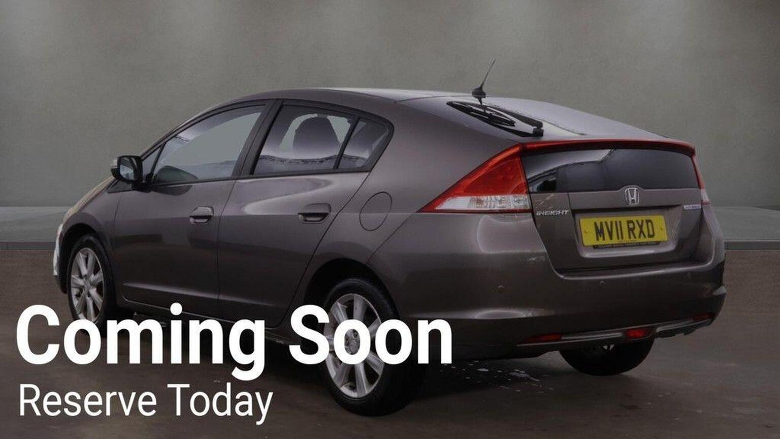 2011 Honda INSIGHT 1.3h IMA ES CVT Euro 5 5dr, exterior view 3