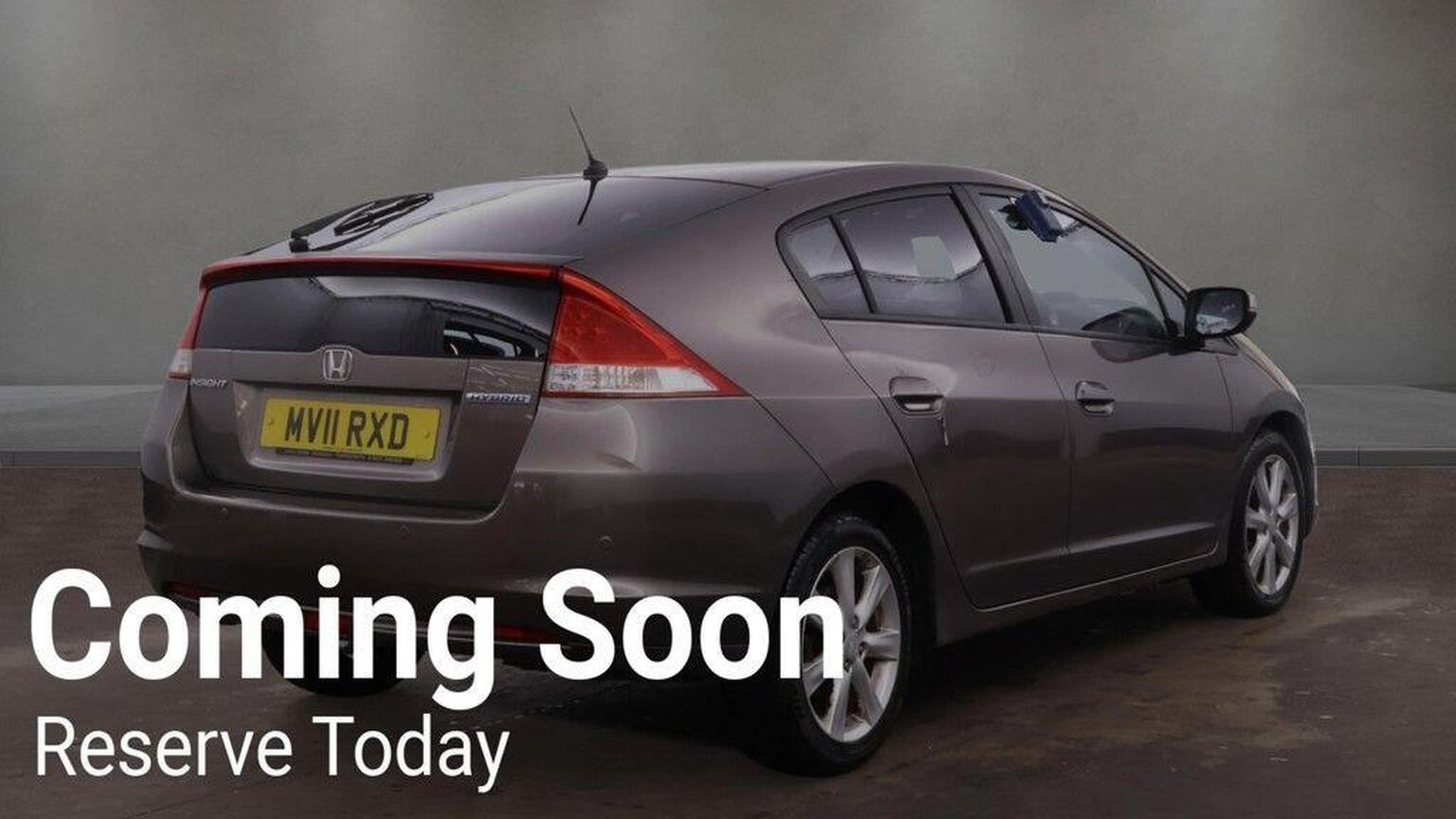 2011 Honda INSIGHT 1.3h IMA ES CVT Euro 5 5dr, exterior view 4