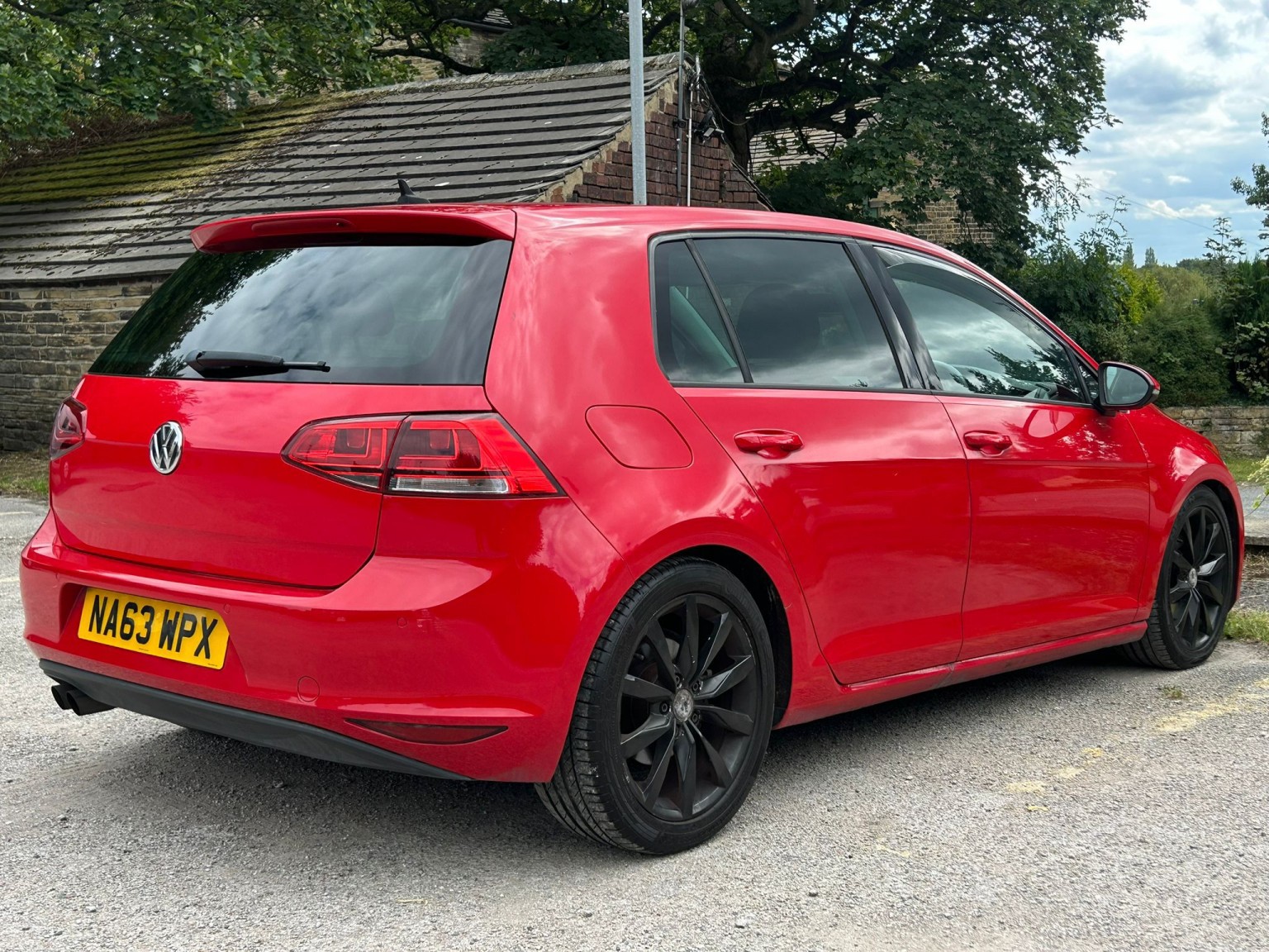 2013 Volkswagen GOLF 2.0 TDI BlueMotion Tech GT, exterior view 4
