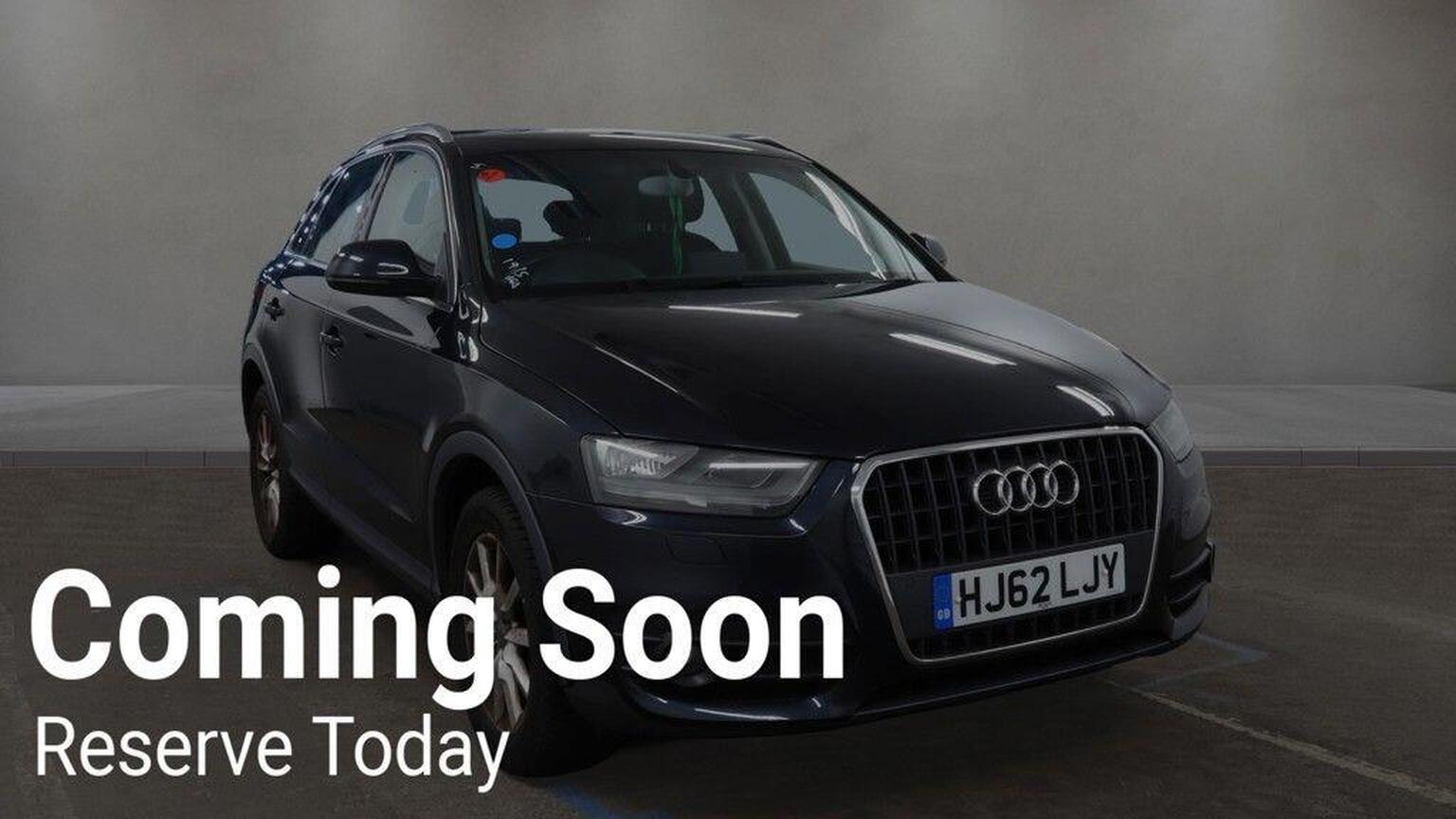 2012 Audi Q3 2.0 TFSI SE S Tronic quattro Euro 5 (s/s) 5dr for sale, exterior front view