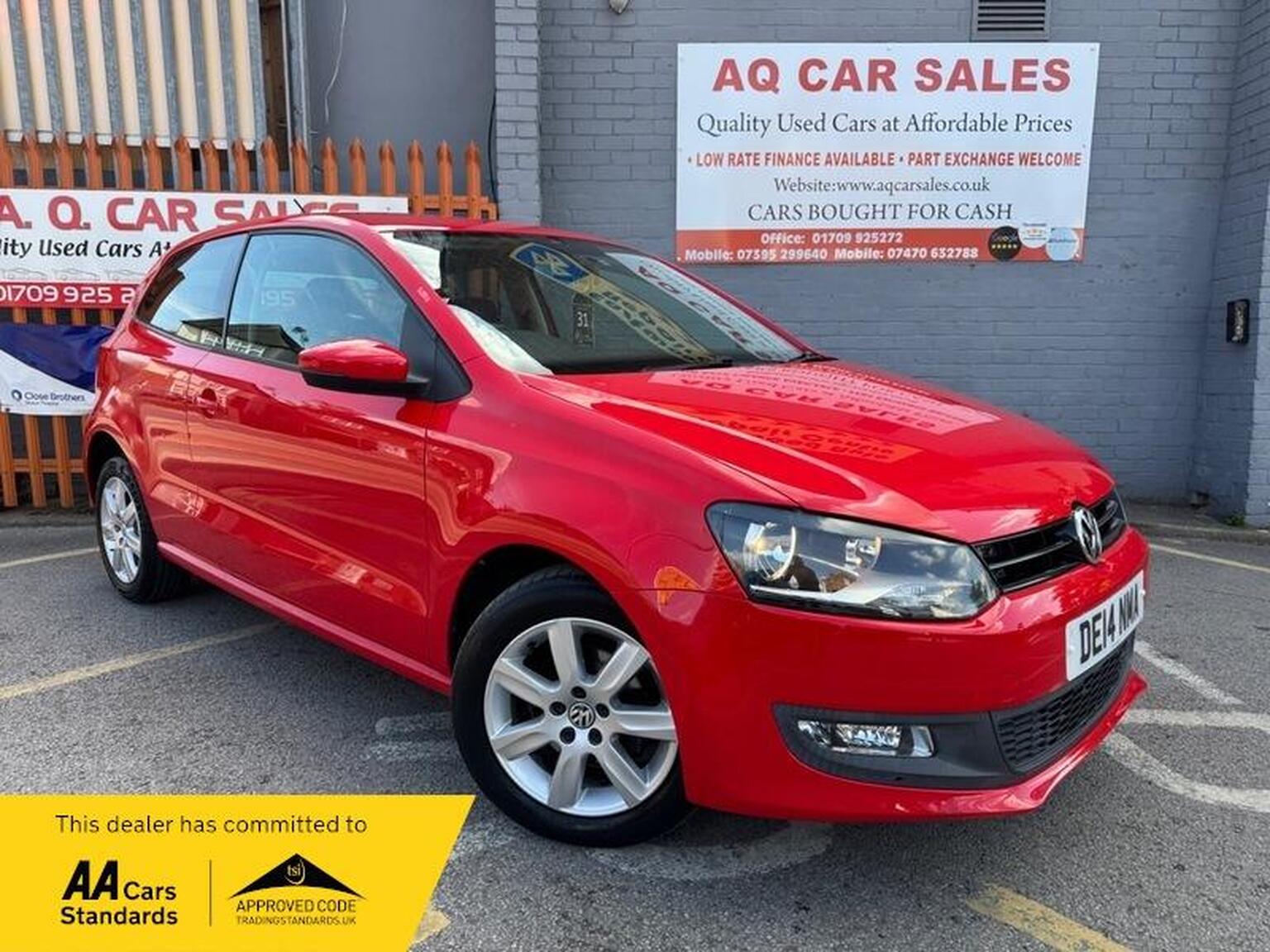 2014 VOLKSWAGEN POLO 1.2 Match Edition Euro 5 3dr