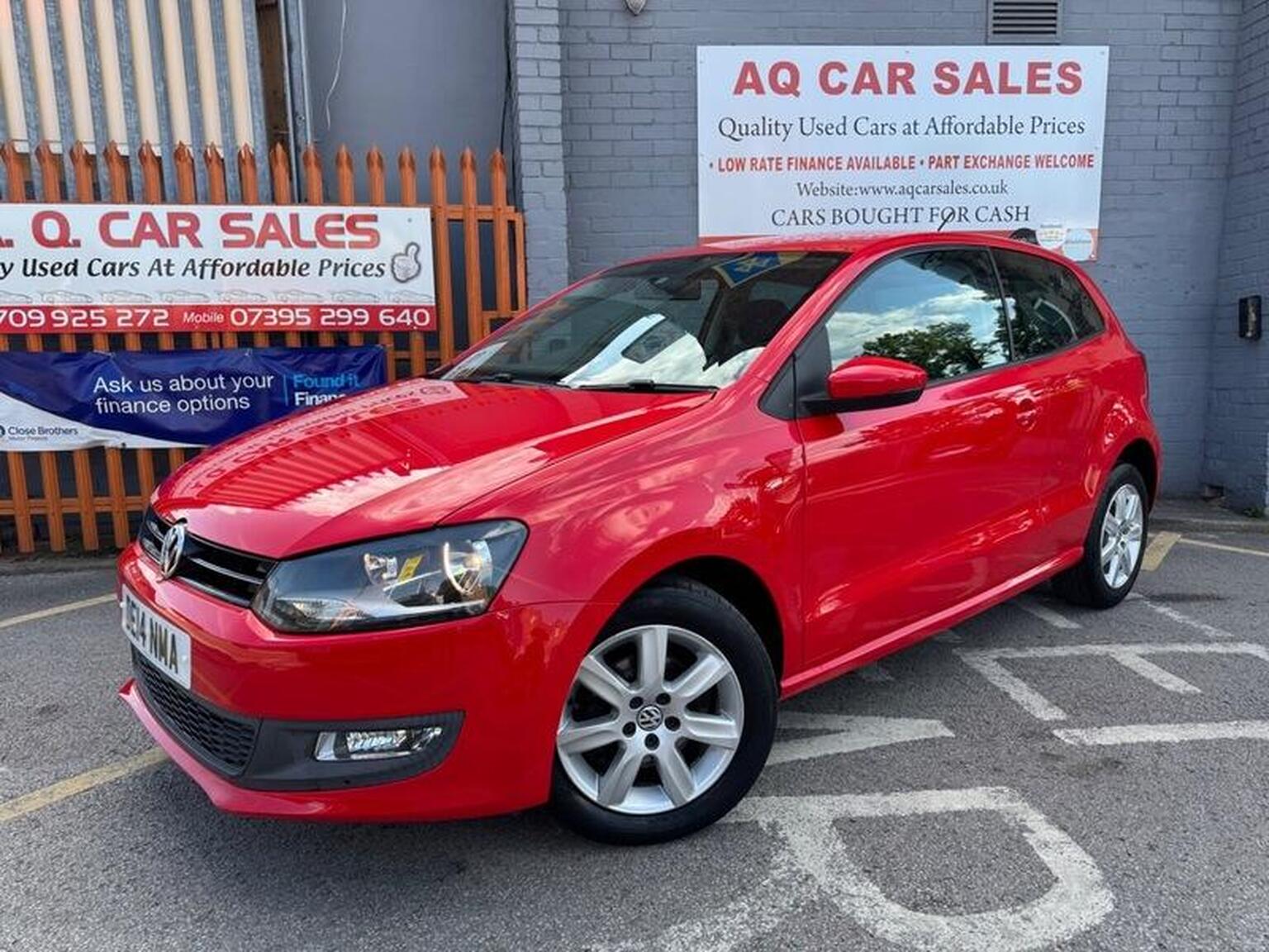 2014 Volkswagen POLO 1.2 Match Edition Euro 5 3dr, exterior view 3