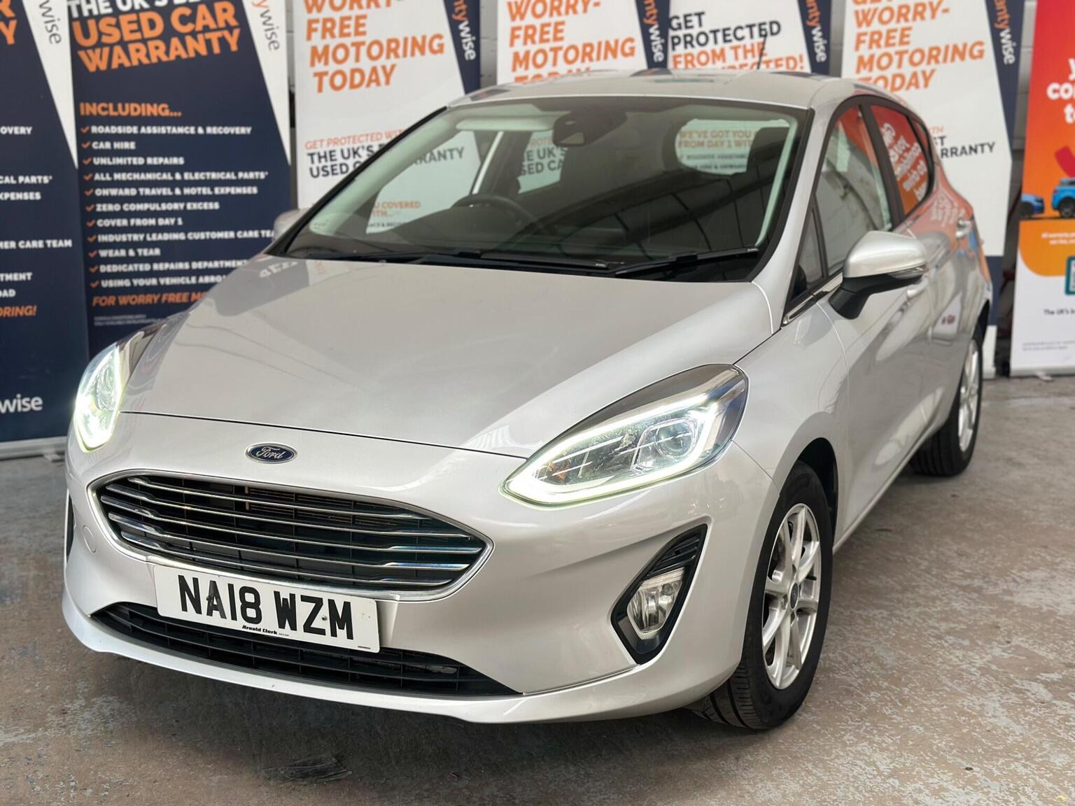 2018 Ford FIESTA 1.1 Ti-VCT Zetec Euro 6 (s/s) 5dr, exterior view 3