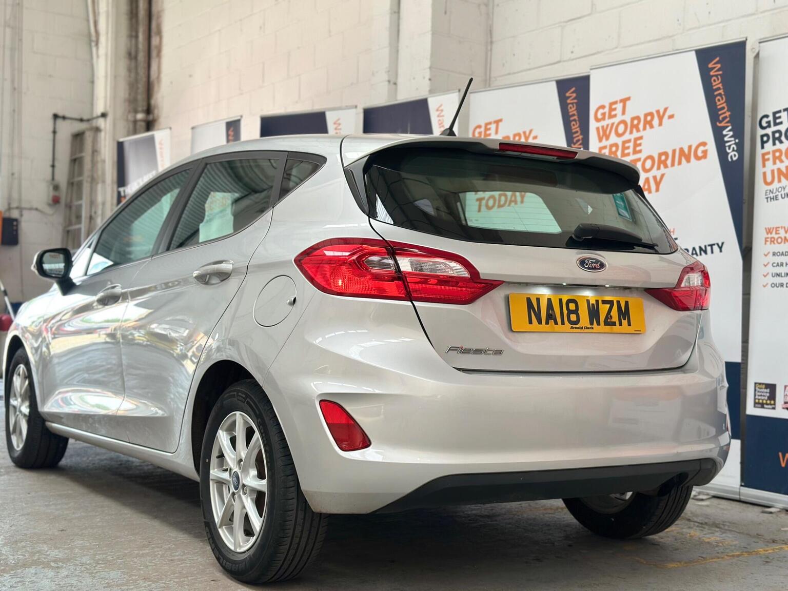 2018 Ford FIESTA 1.1 Ti-VCT Zetec Euro 6 (s/s) 5dr, exterior view 4