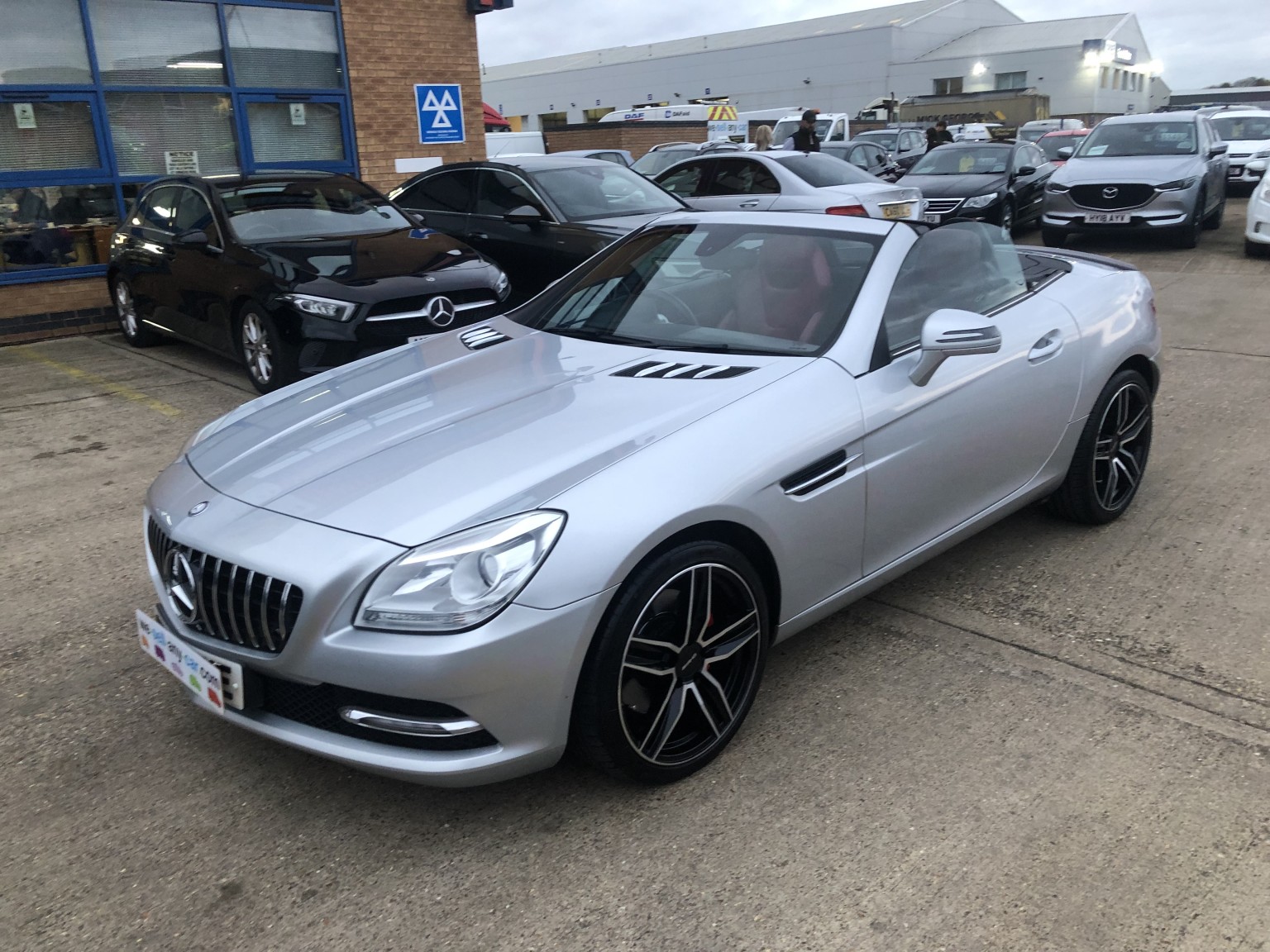 2012 Mercedes-Benz SLK 2.1 SLK250 CDI BlueEfficiency, exterior view 3