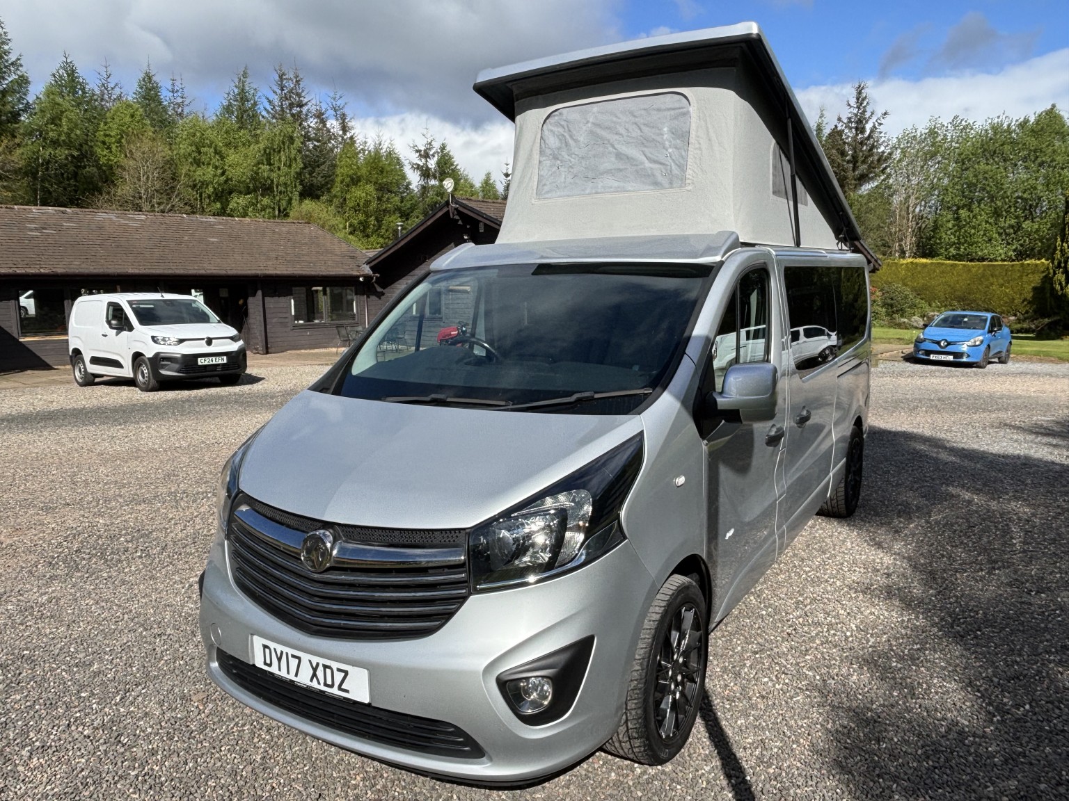 2017 Vauxhall VIVARO CALDER CAMPERS CONVERSION. Lwb, exterior view 2