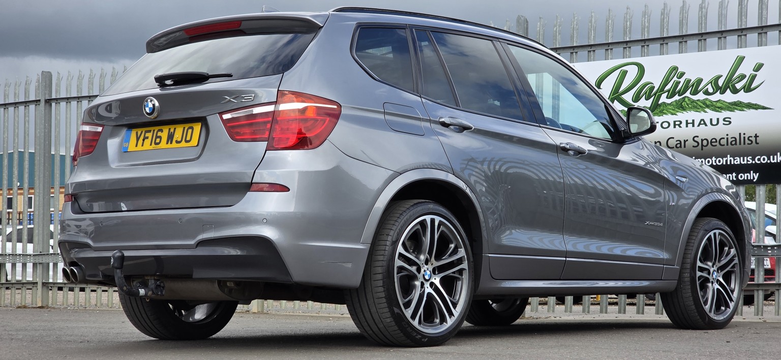 2016 BMW X3 3.0 X3 xDrive35d M Sport, exterior view 2